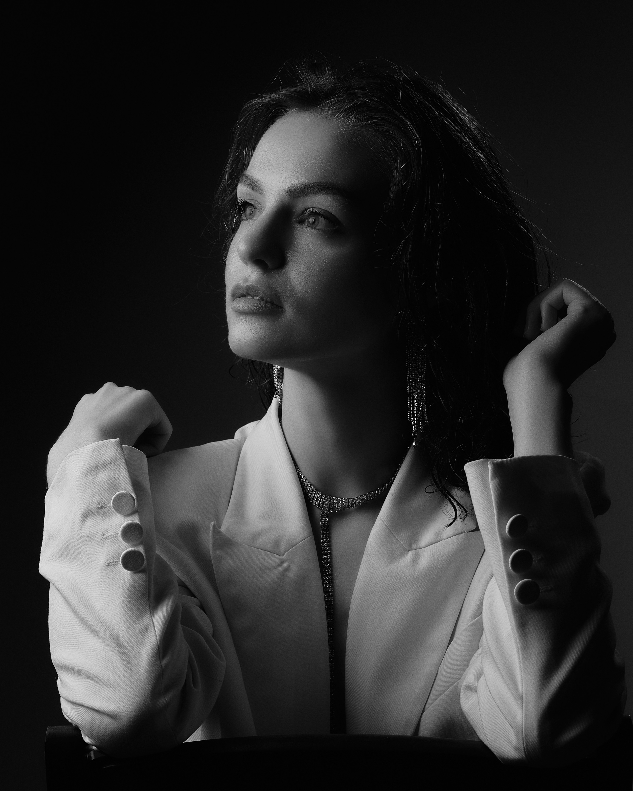 Черно-белый портрет в СПб