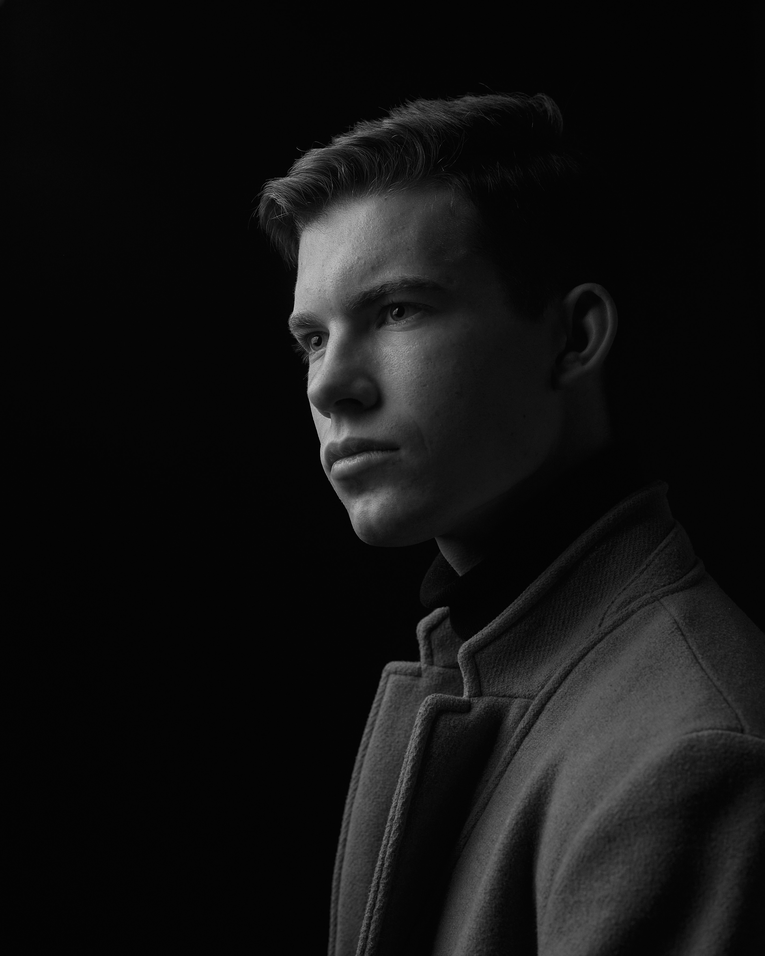 Черно-белый портрет в СПб