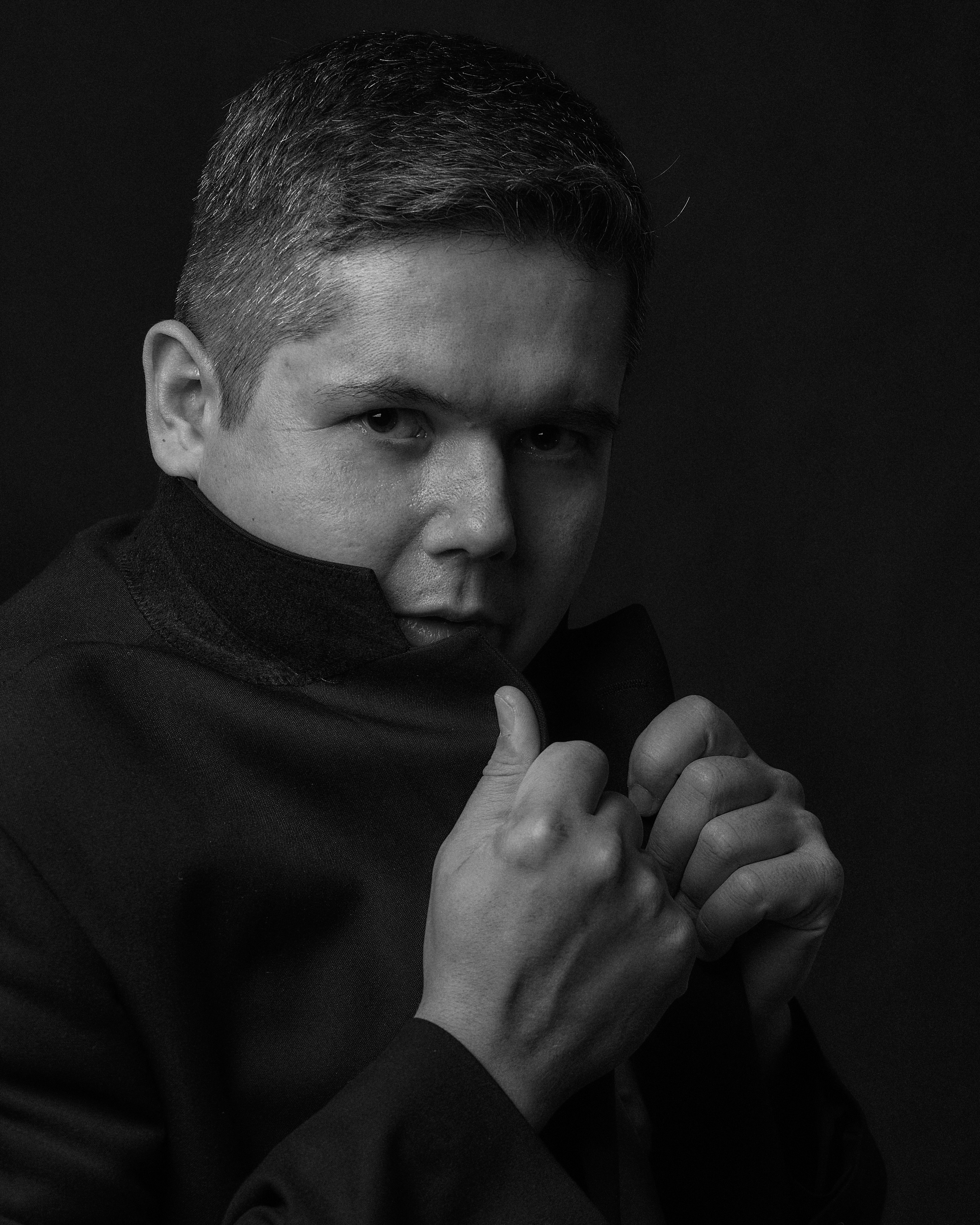 Черно-белый портрет в СПб