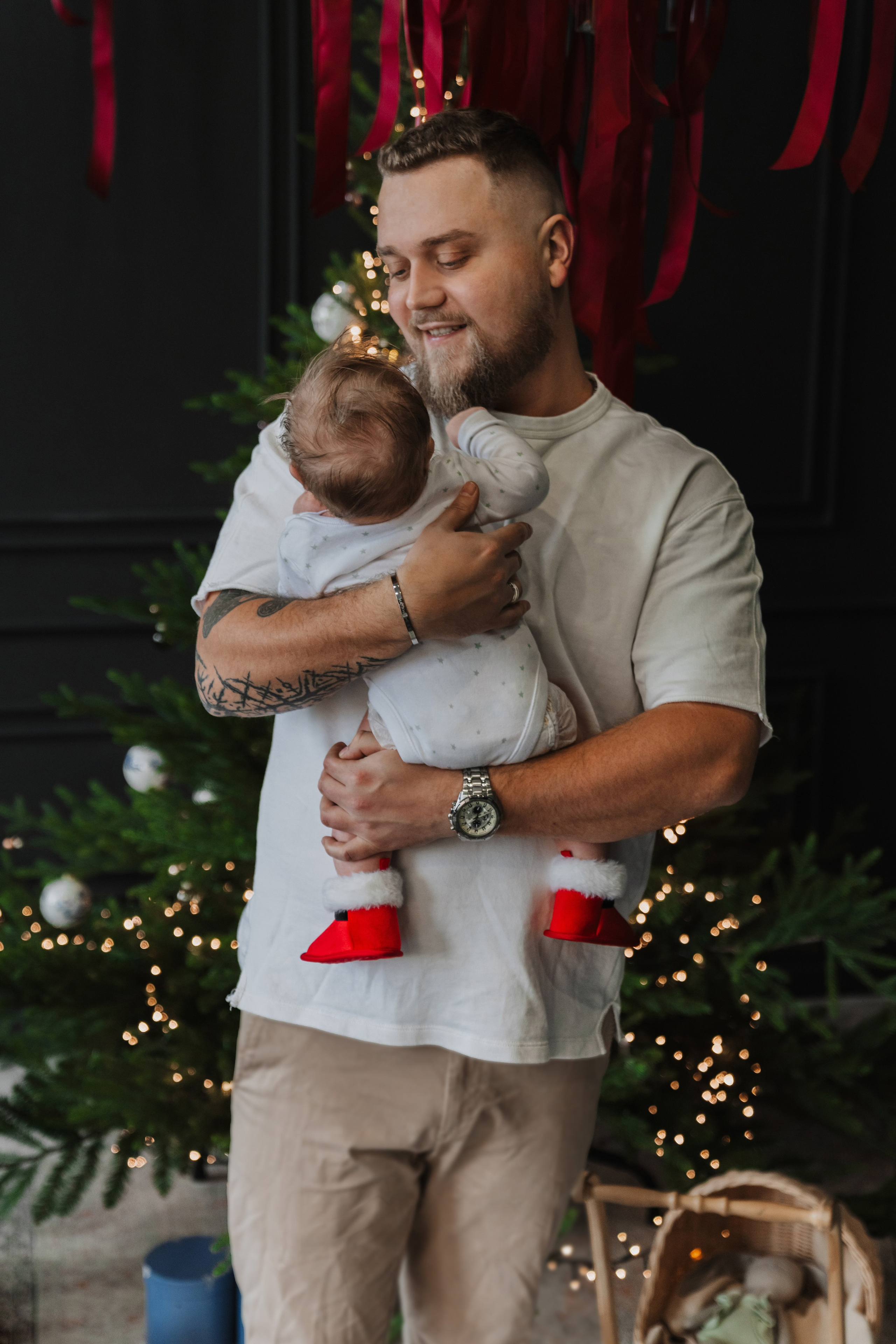 Baby Leo’s first Christmas. Olga Modjaro