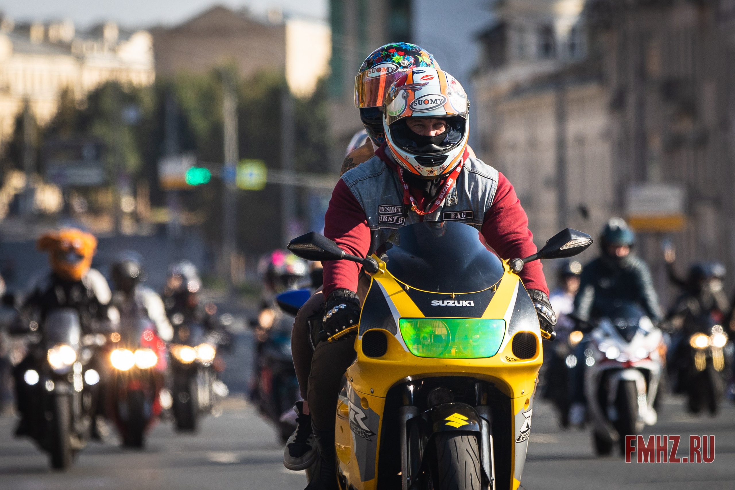 Закрытие Мотосезона 2023 на проспекте Академика Сахарова. Фотограф Владимир Охрименко