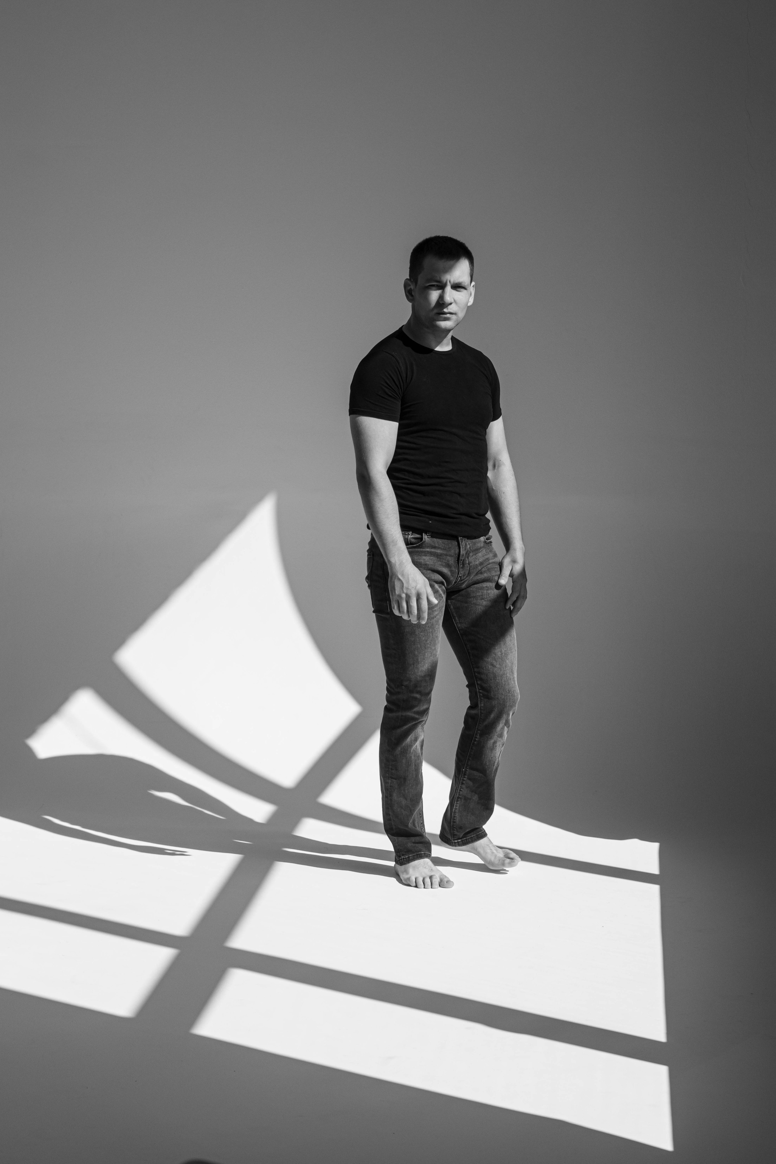 Мужской портрет_ЧБ. Портретный фотограф Ярославль I Натали Чуб