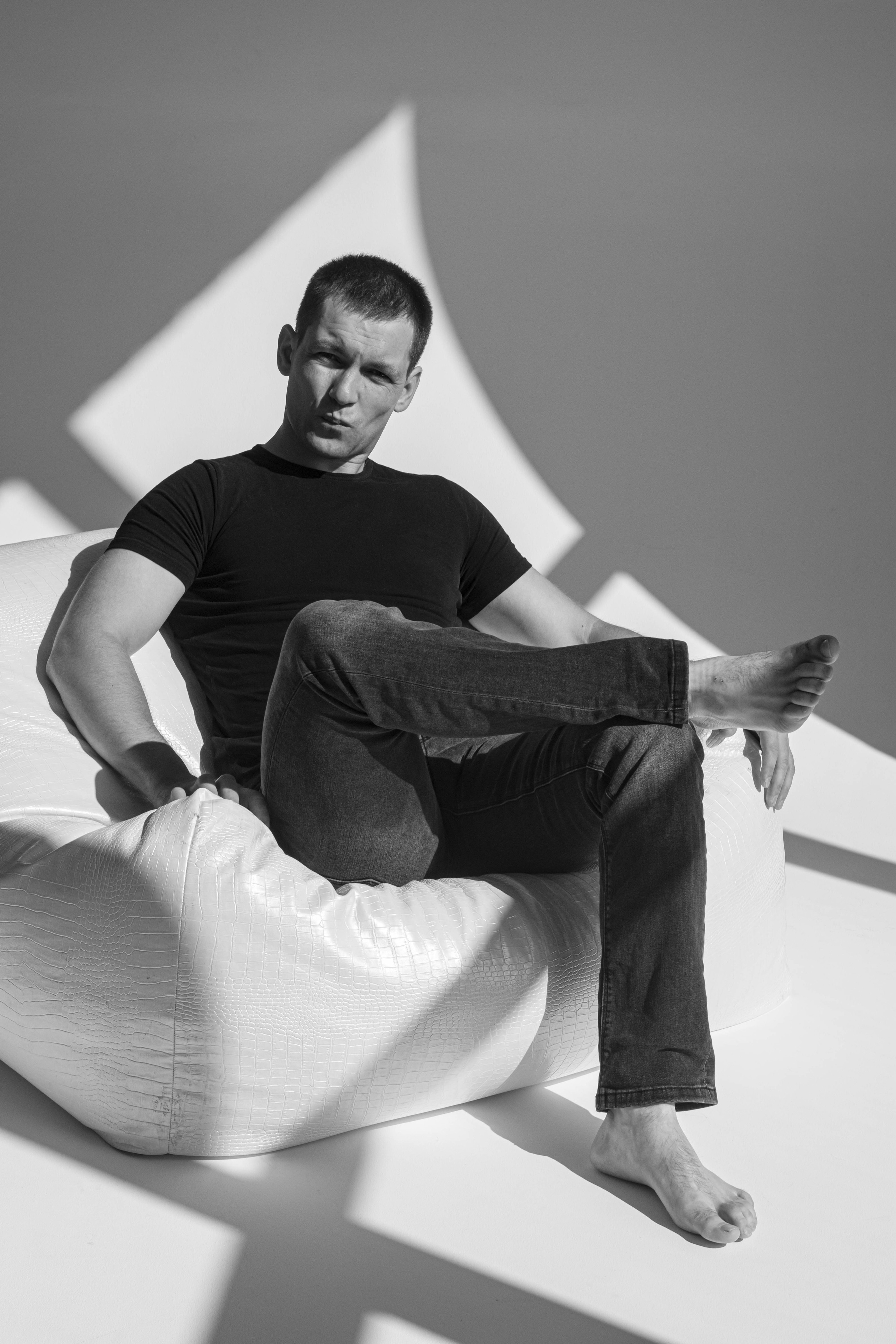 Мужской портрет_ЧБ. Портретный фотограф Ярославль I Натали Чуб