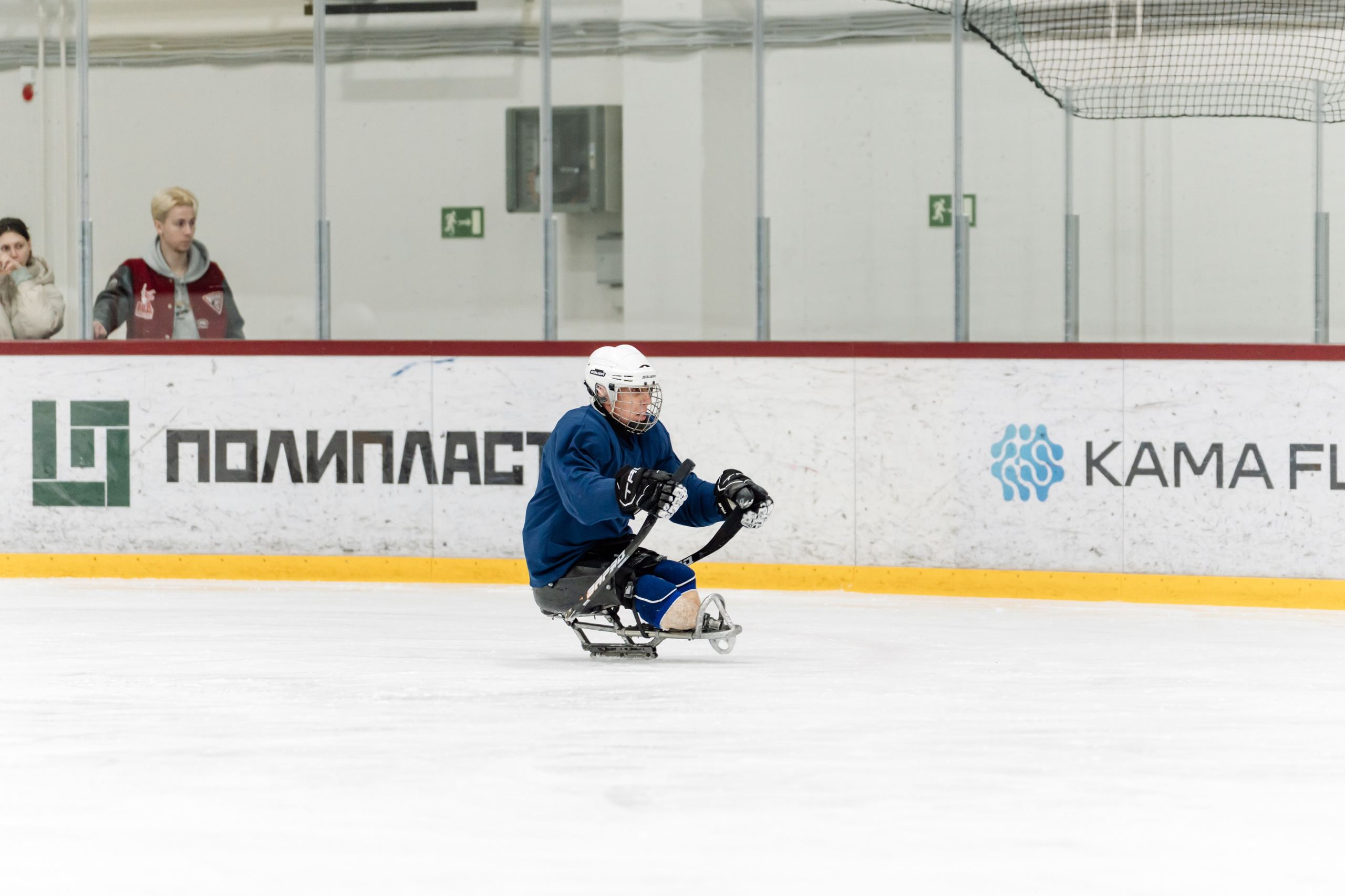 Игра в следж хоккей приуроченная 23.02.26 в арене Сталкер