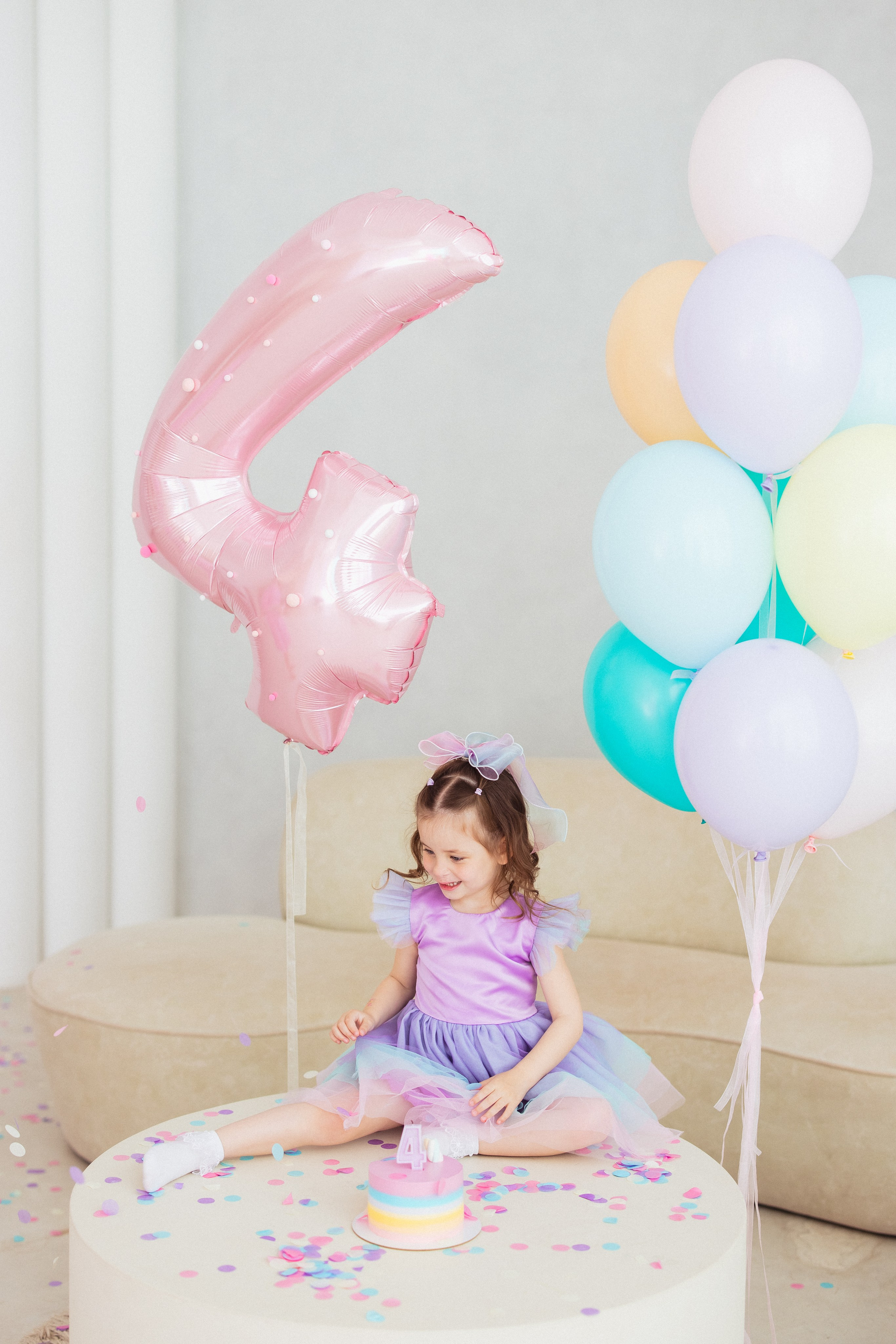 Фотосессия к Дню рождения, в фотостудии «Basic» г. Краснодар. Семейный и детский фотограф в Краснодаре Анна Трашкова