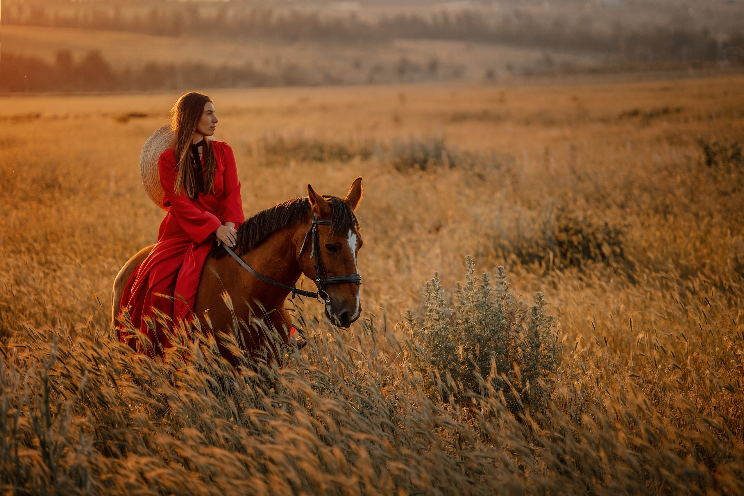 Летящие платья. Художественный фотограф Анапа Александра Долбикова