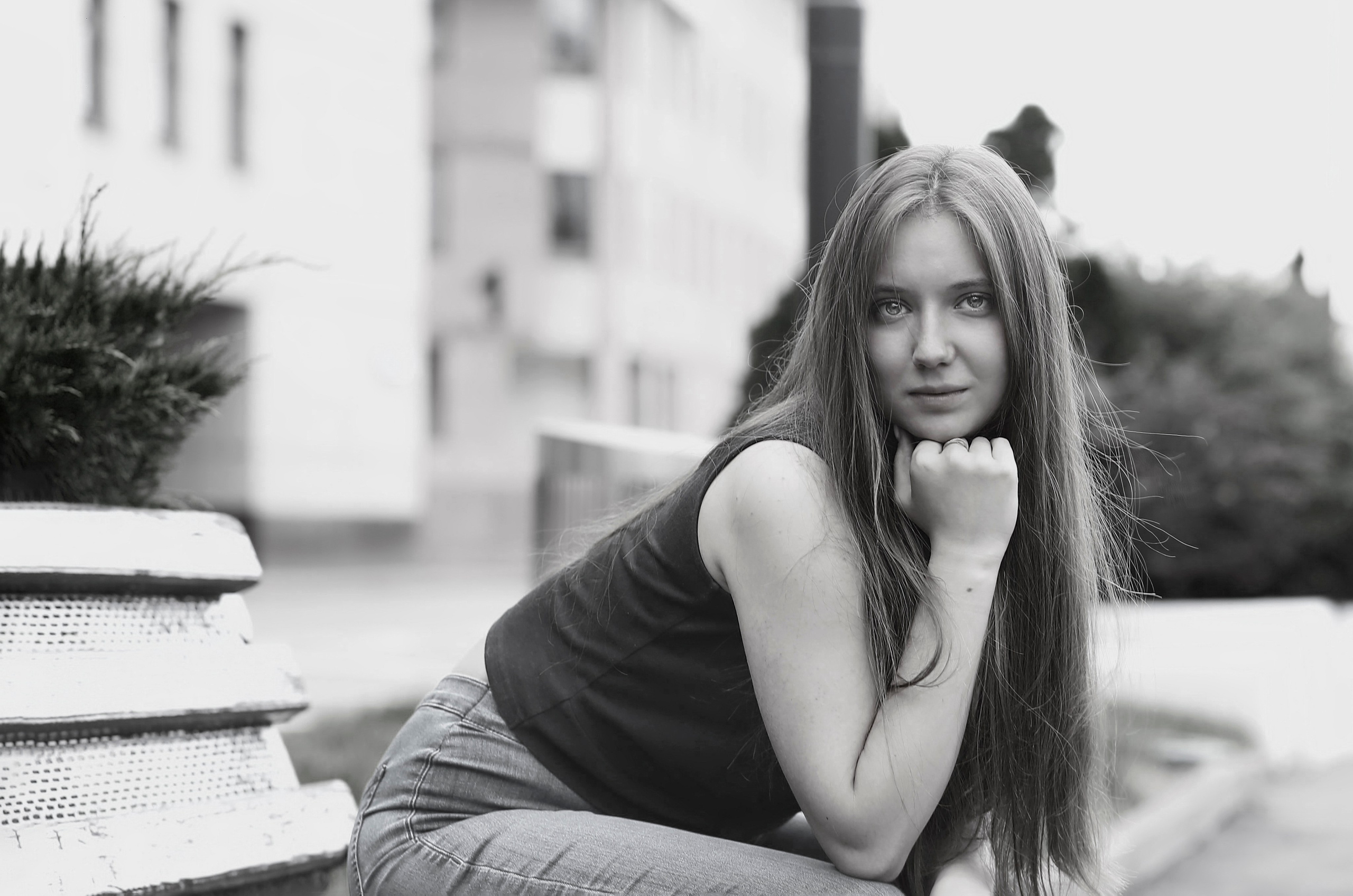 Съемки на улице