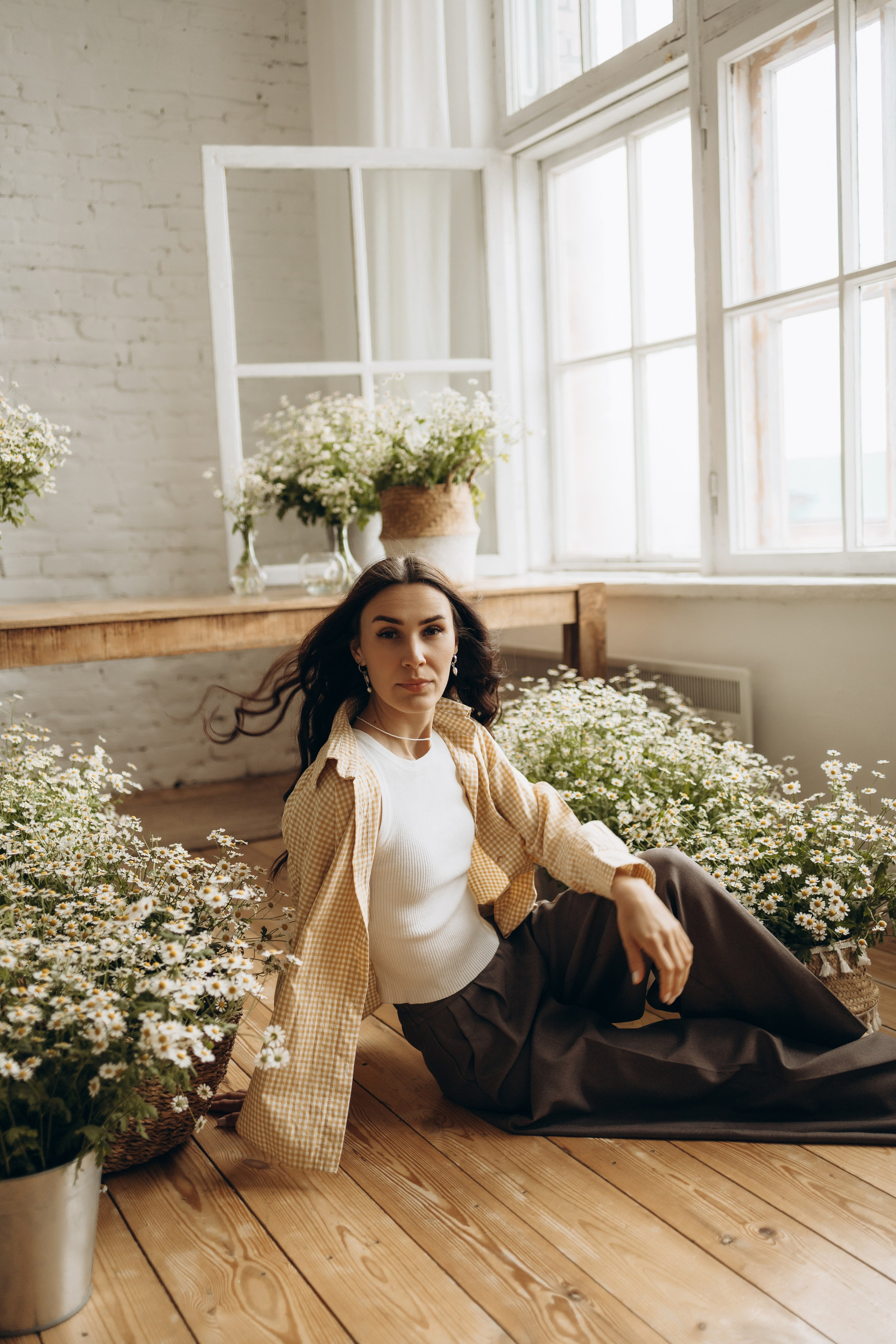 Вика ромашки. Самый теплый фотограф в Краснодаре Рябоконь Ксения