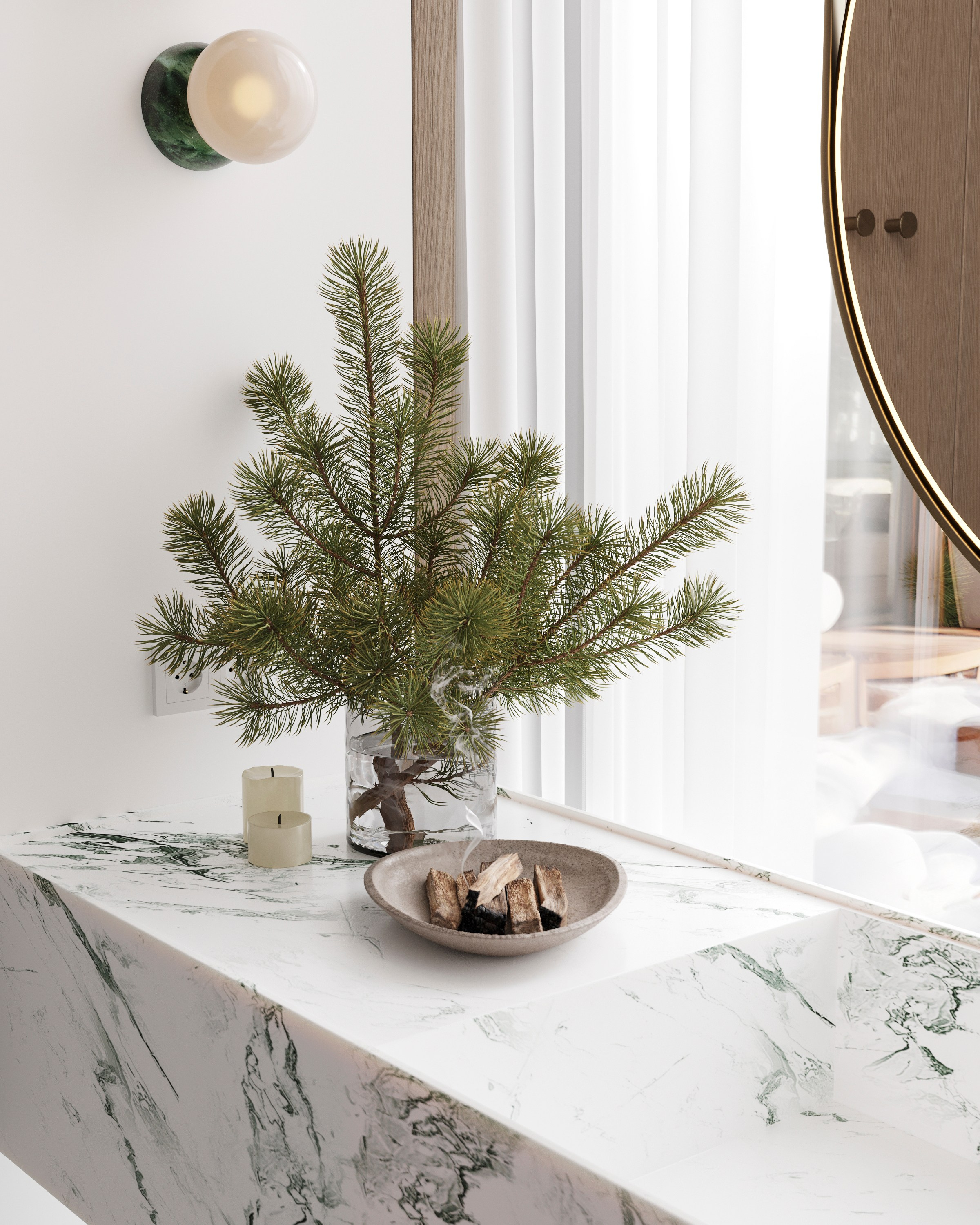 NORDIC HAVEN | DESIGNER ANNE KIREEVA. Interior Visualization by Valerie Stetyukevich