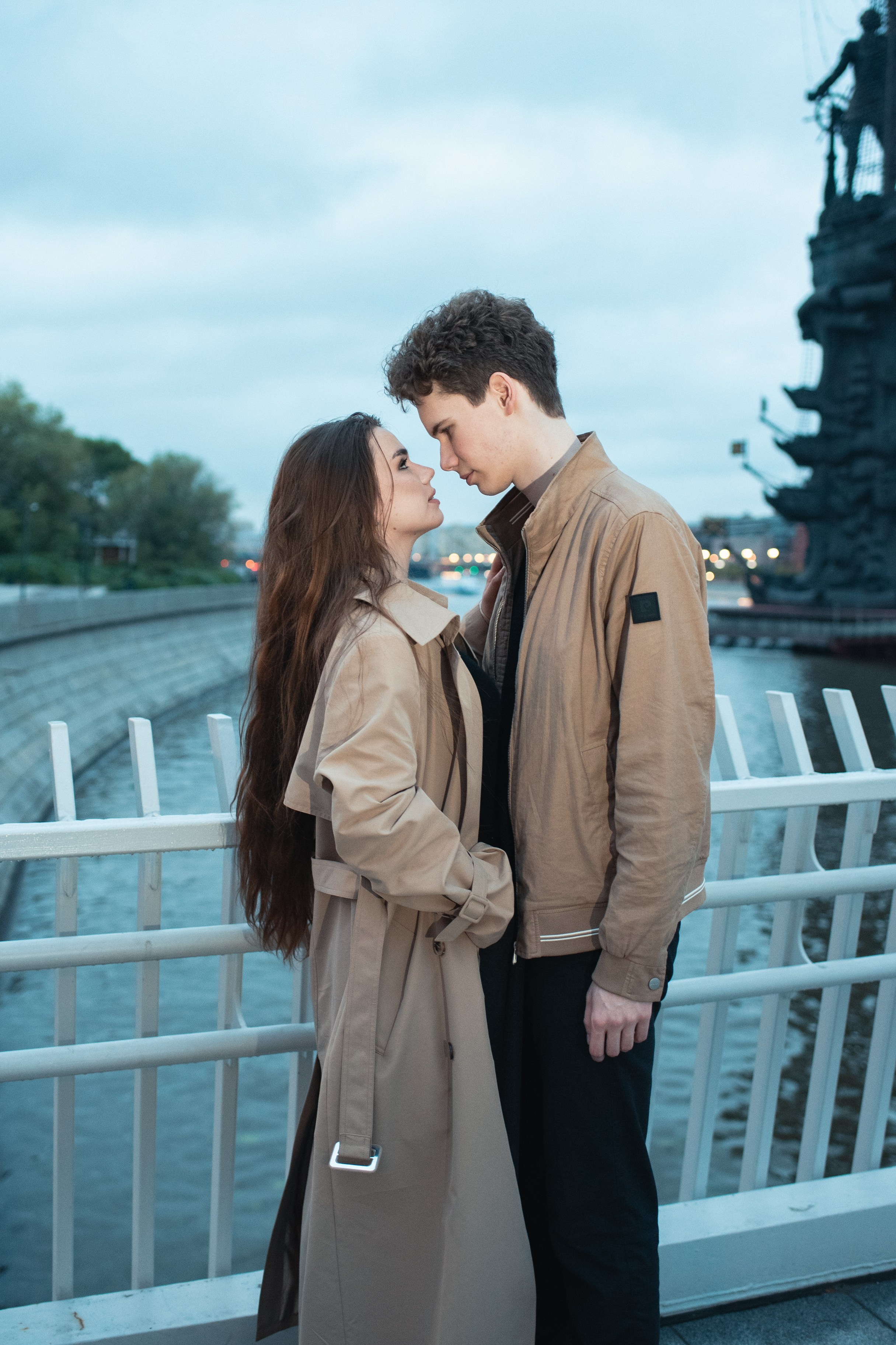 Love story на Стрелке. Семейный фотограф в Москве Анна Коропова