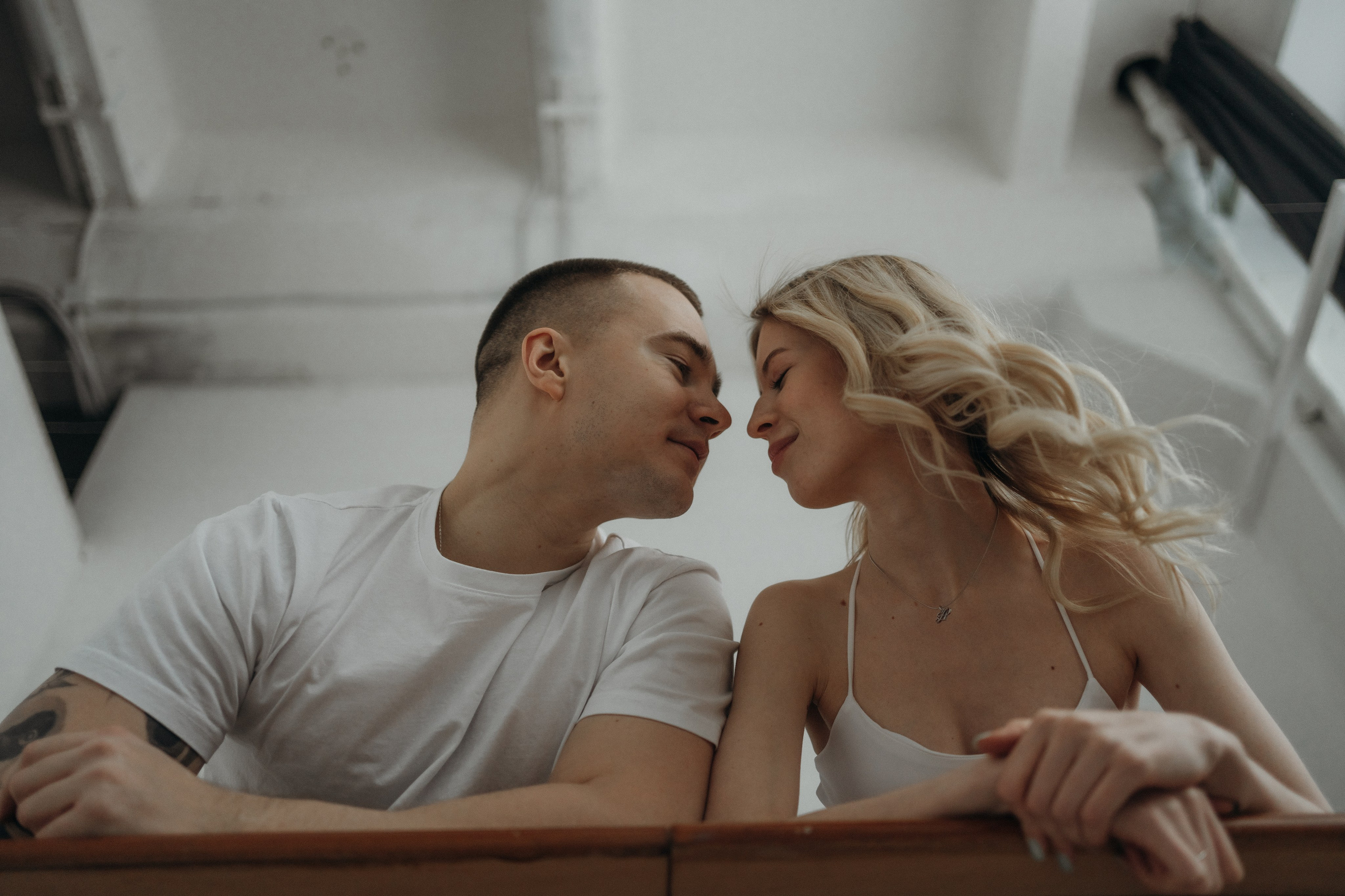 Парная фотосессия в студии в Архангельске. Портретный и свадебный фотограф в Архангельске Елизавета Стрекаловская