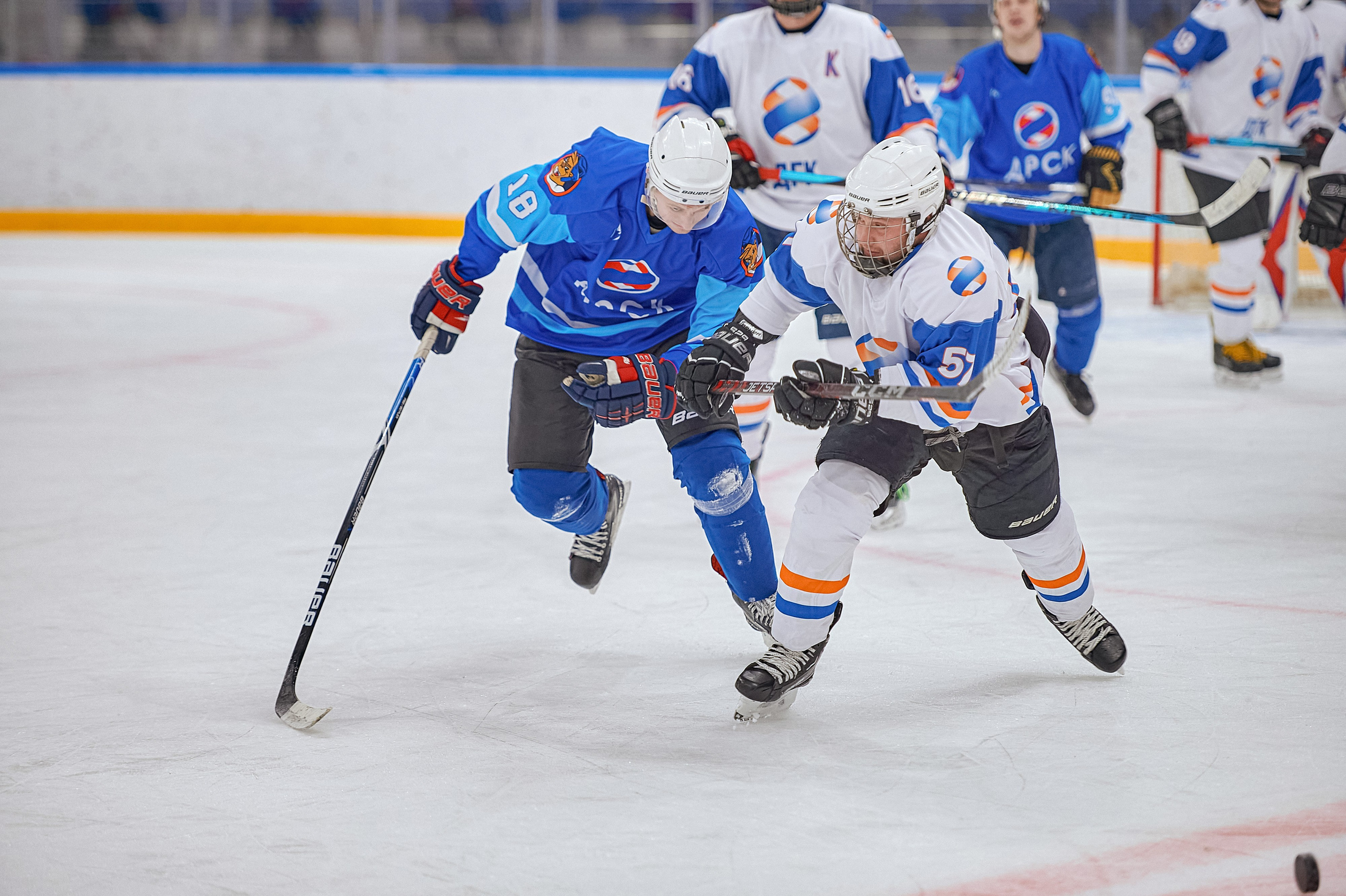 Портфолио репортажной фотосъёмки: Кристалл арена — Хоккей — РусГидро. Фотограф Яковлев Роман — Красноярск