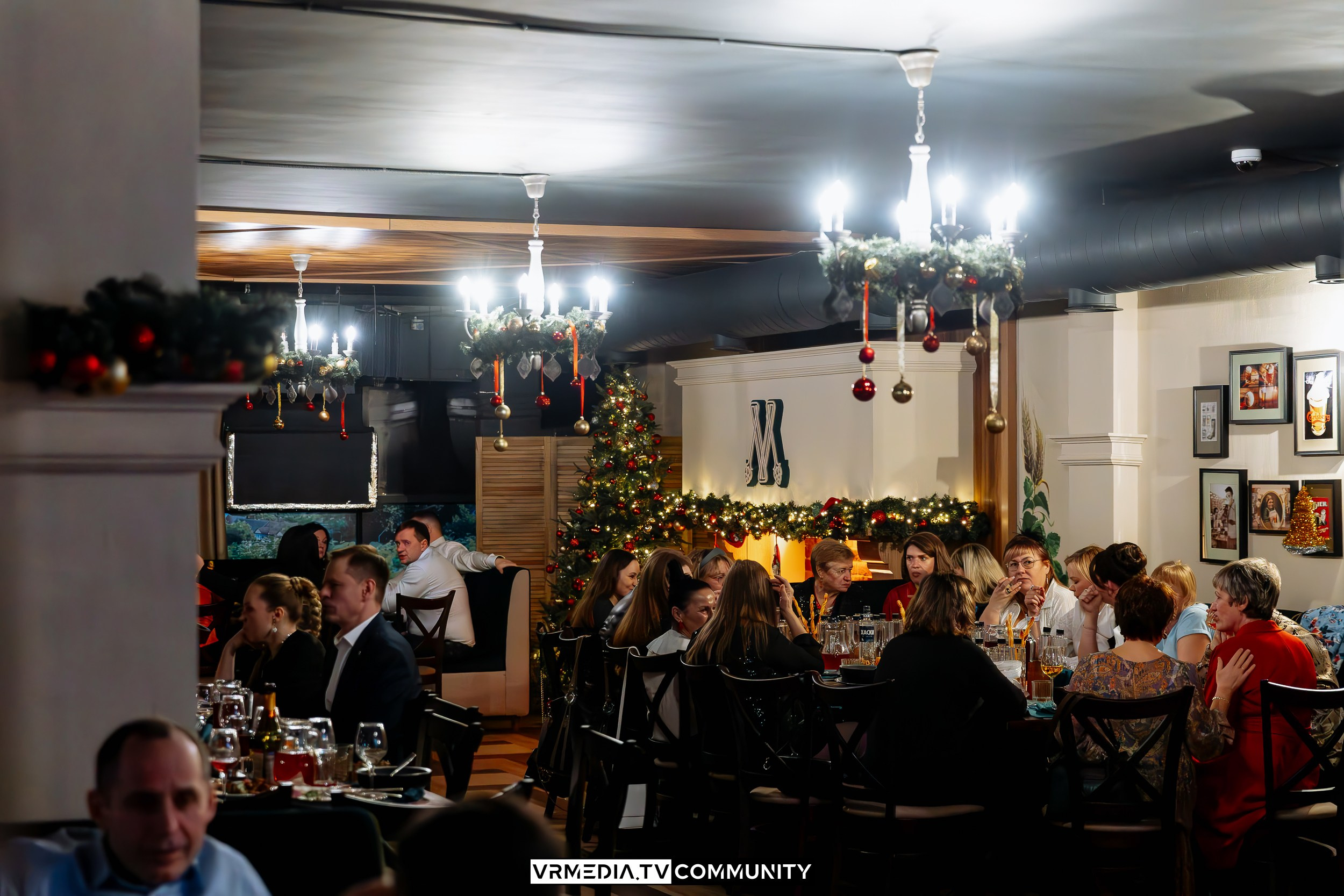 Новогодний вечер в ресторане «Мюнхен»