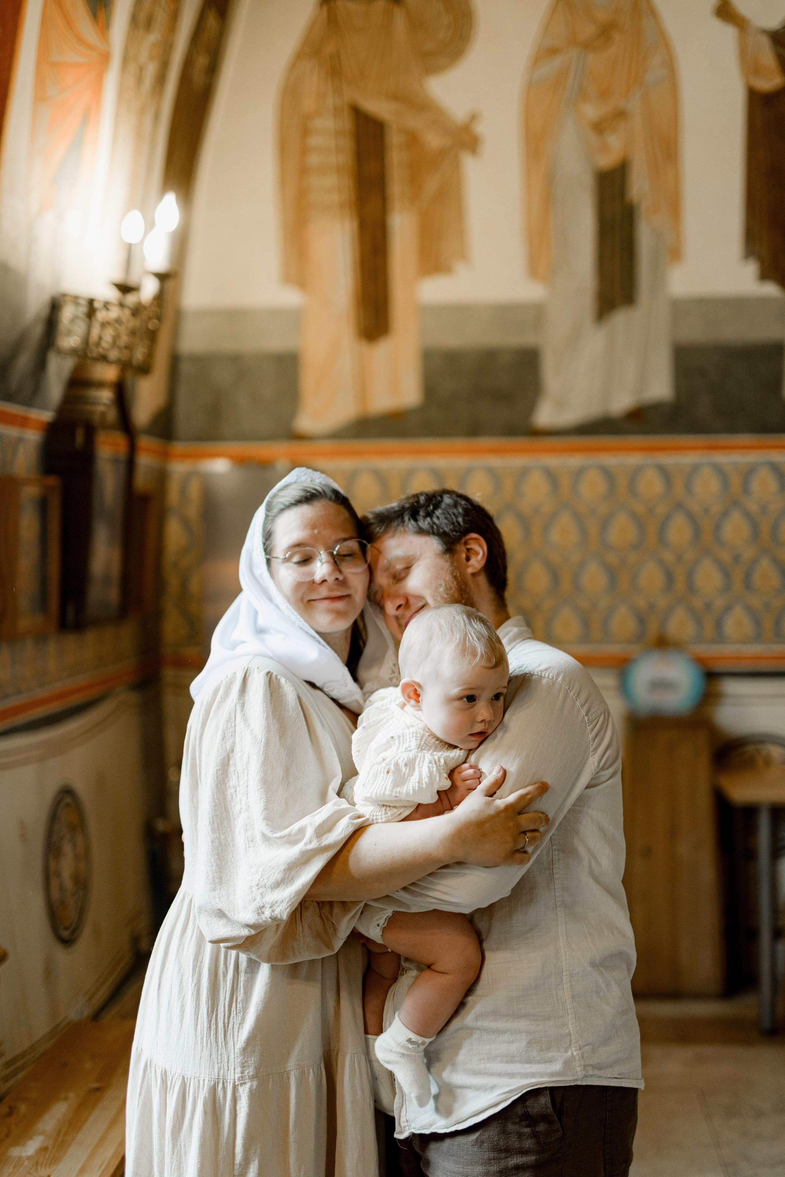 Таинство Крещения Веры. Фотограф новорождённых Newborn Москва