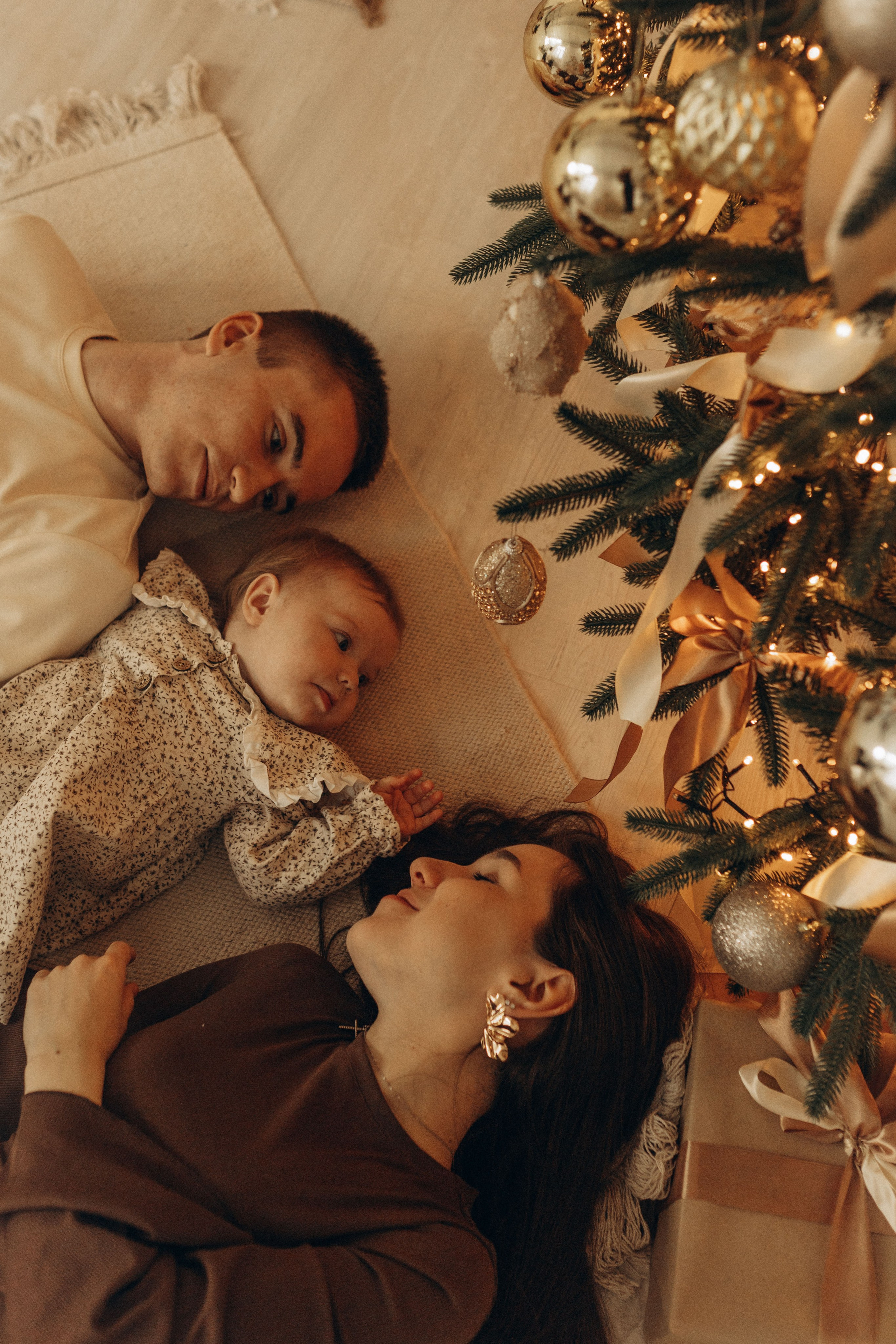 Новогодняя история Дмитрия, Полины и Анюты. Фотограф в Ставрополе Svetlana Matveeva