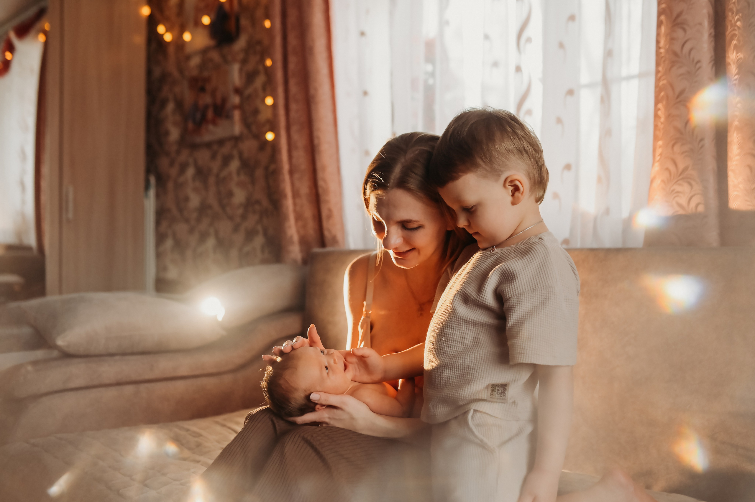 Домашняя история. Семейный фотограф Олеся Батурина Рязань