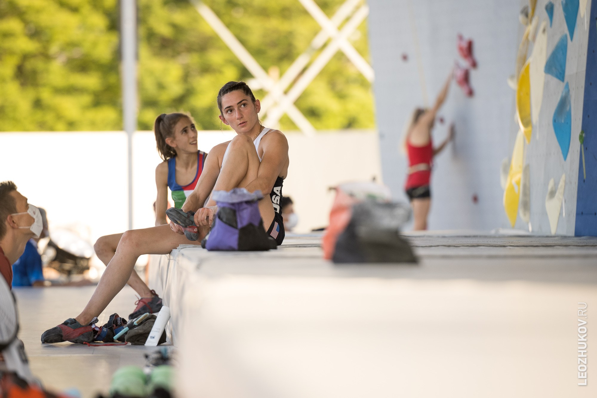 Tokyo-2020 Olympic games. Sports photographer Leonid Zhukov