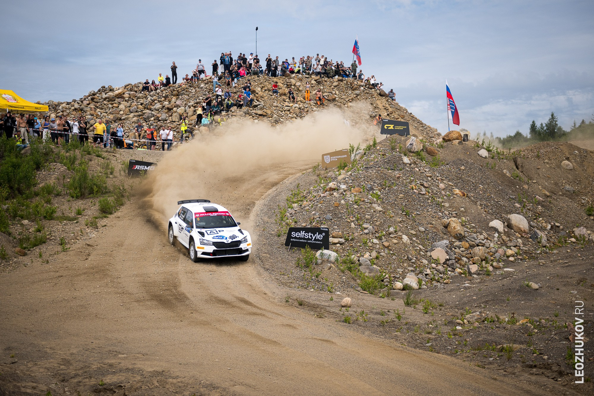 White nights rally 2025. Sports photographer Leonid Zhukov