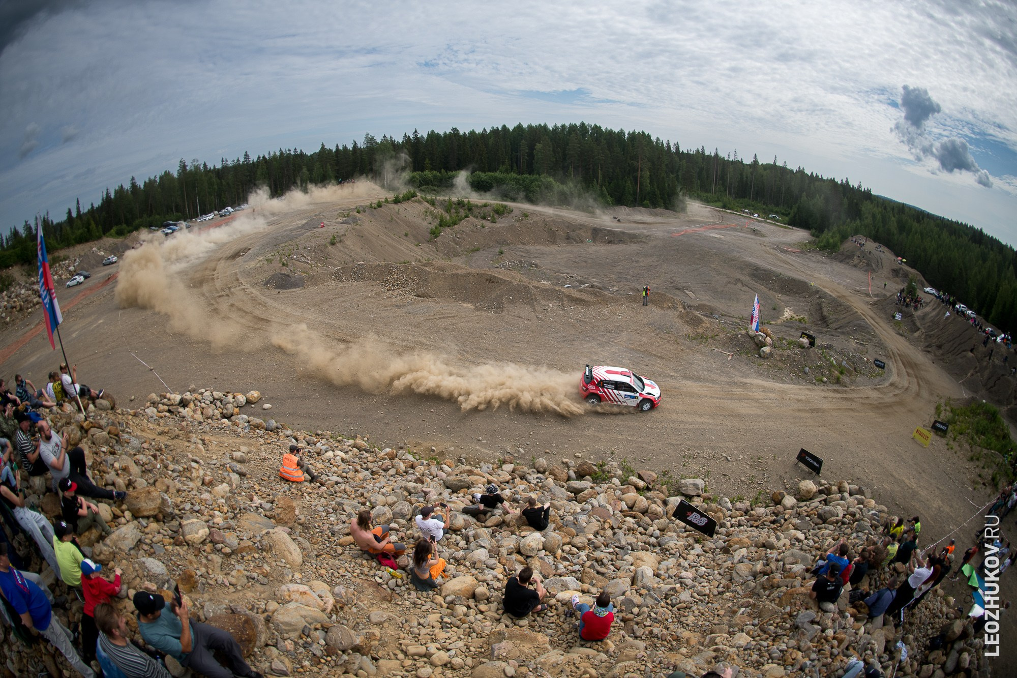 White nights rally 2025. Sports photographer Leonid Zhukov