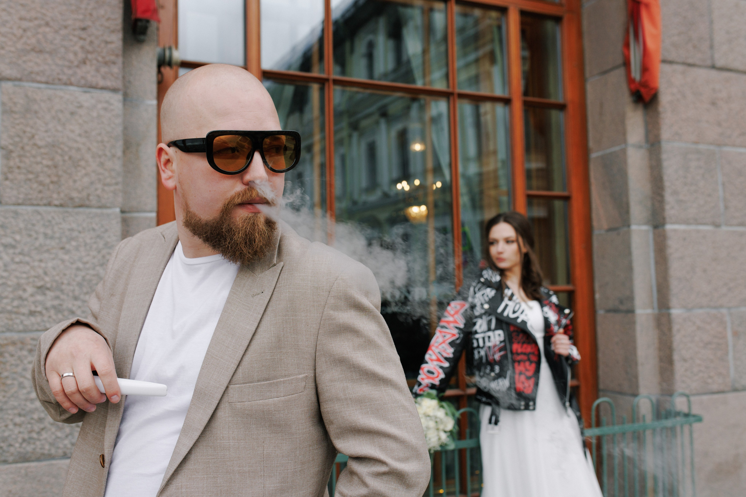 Два образа на этих снимках. Свадебный фотограф СПБ