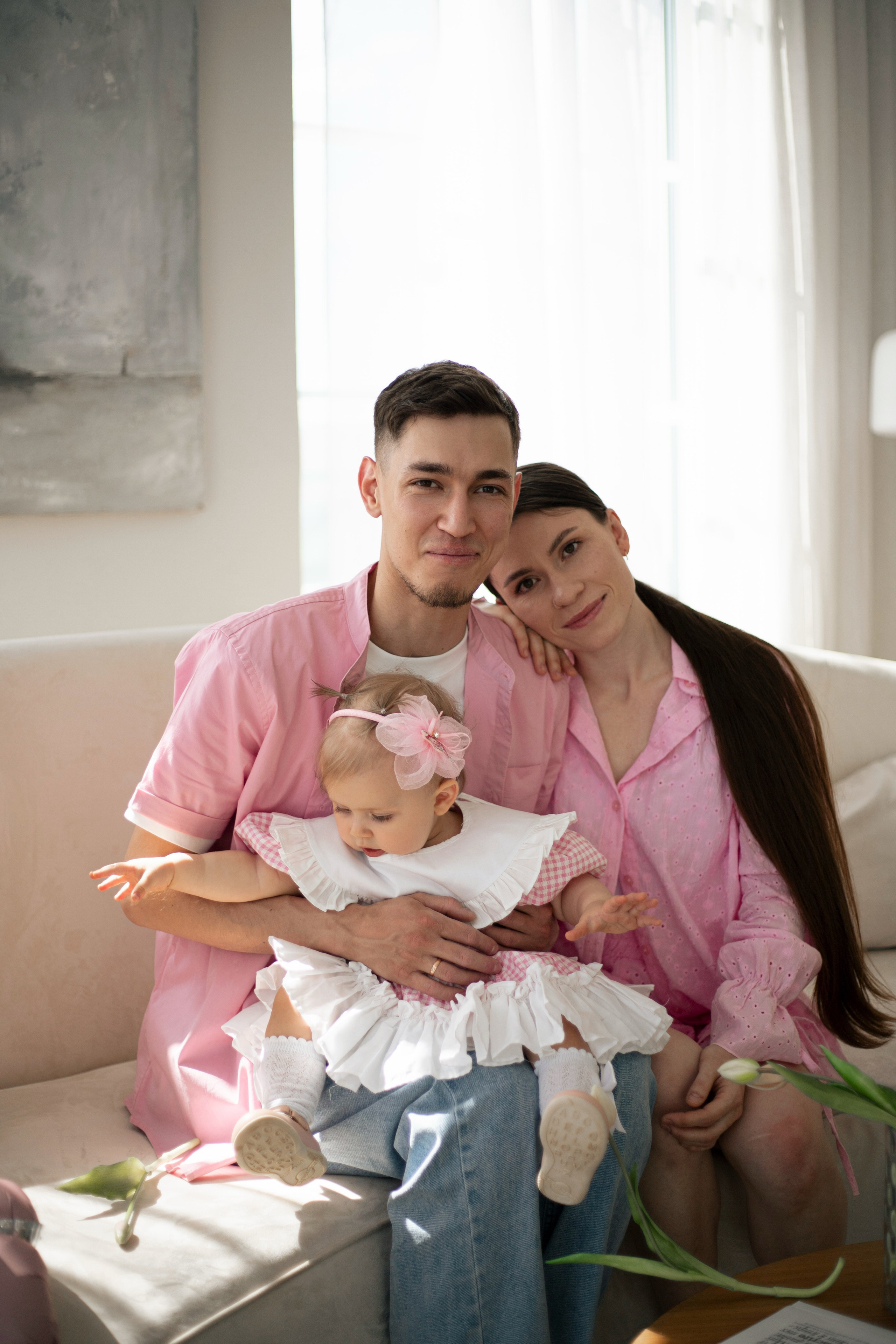 Семейная: Оля, Никита, Аделина. Петербургский фотограф — Рия
