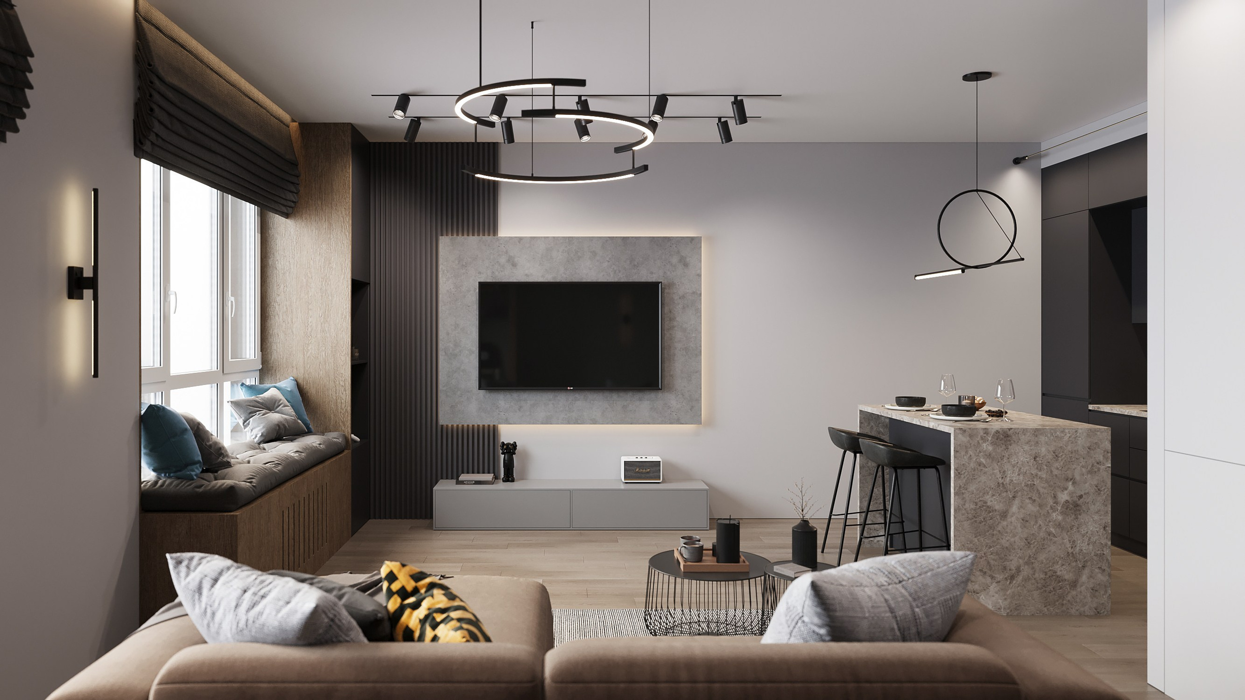 ЖК Огни дизайн проект. Мария Воропаева | Дизайн интерьера под ключ Москва и МО