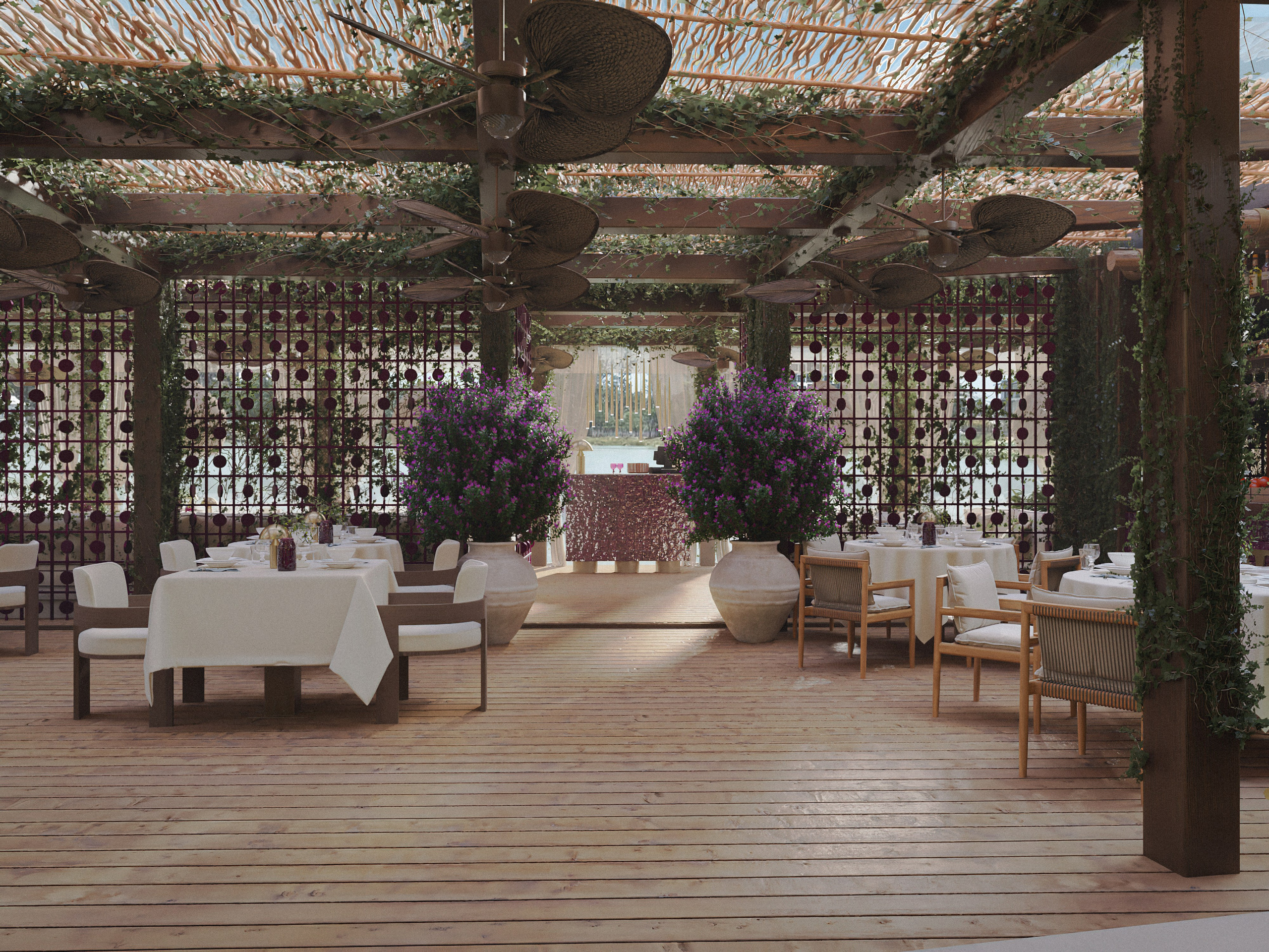 Ресторан Tbilisi. Юлия Григорьева — 3D визуализатор