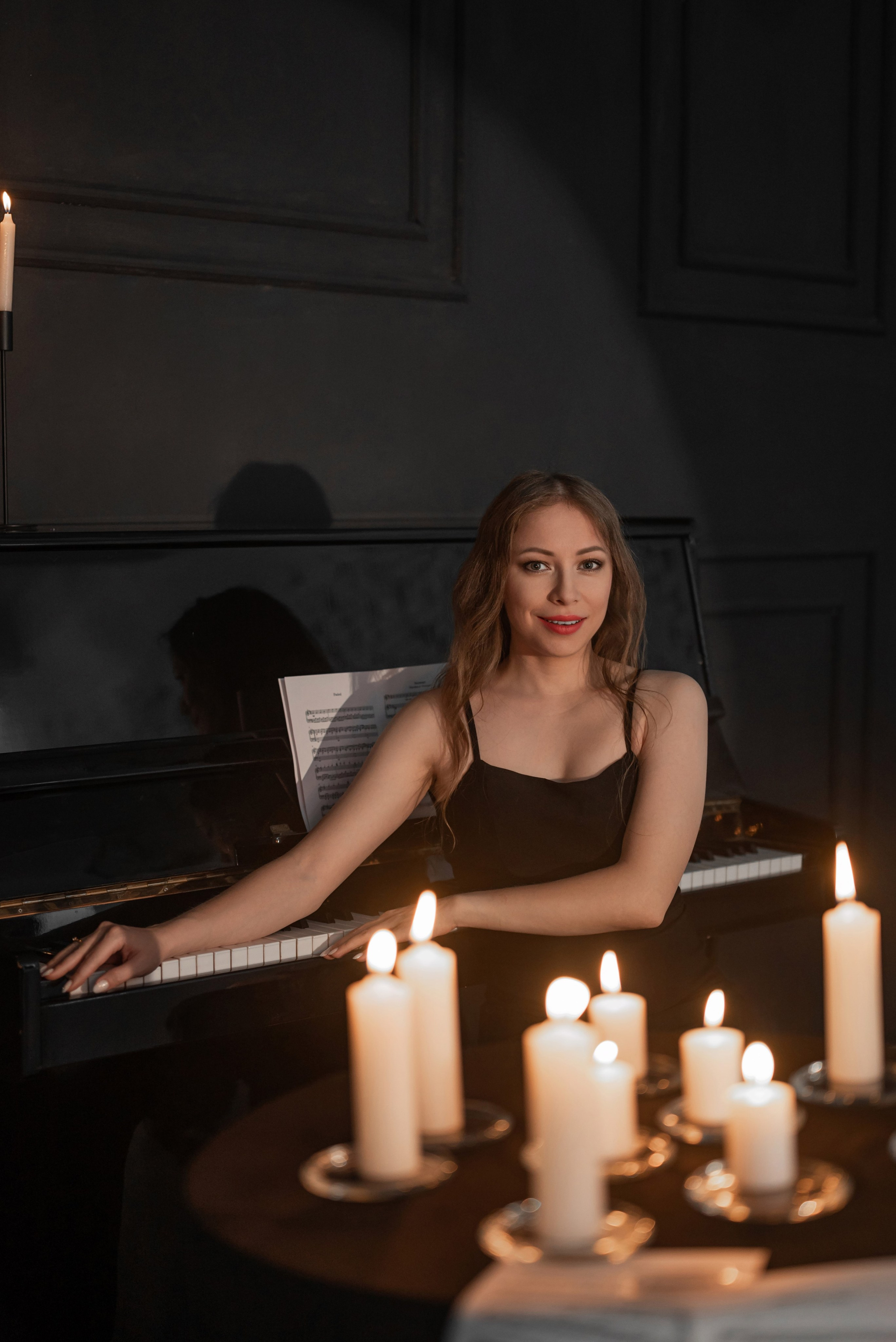Фотопроект *Свечи и пианино*. Фотограф в городе Салават