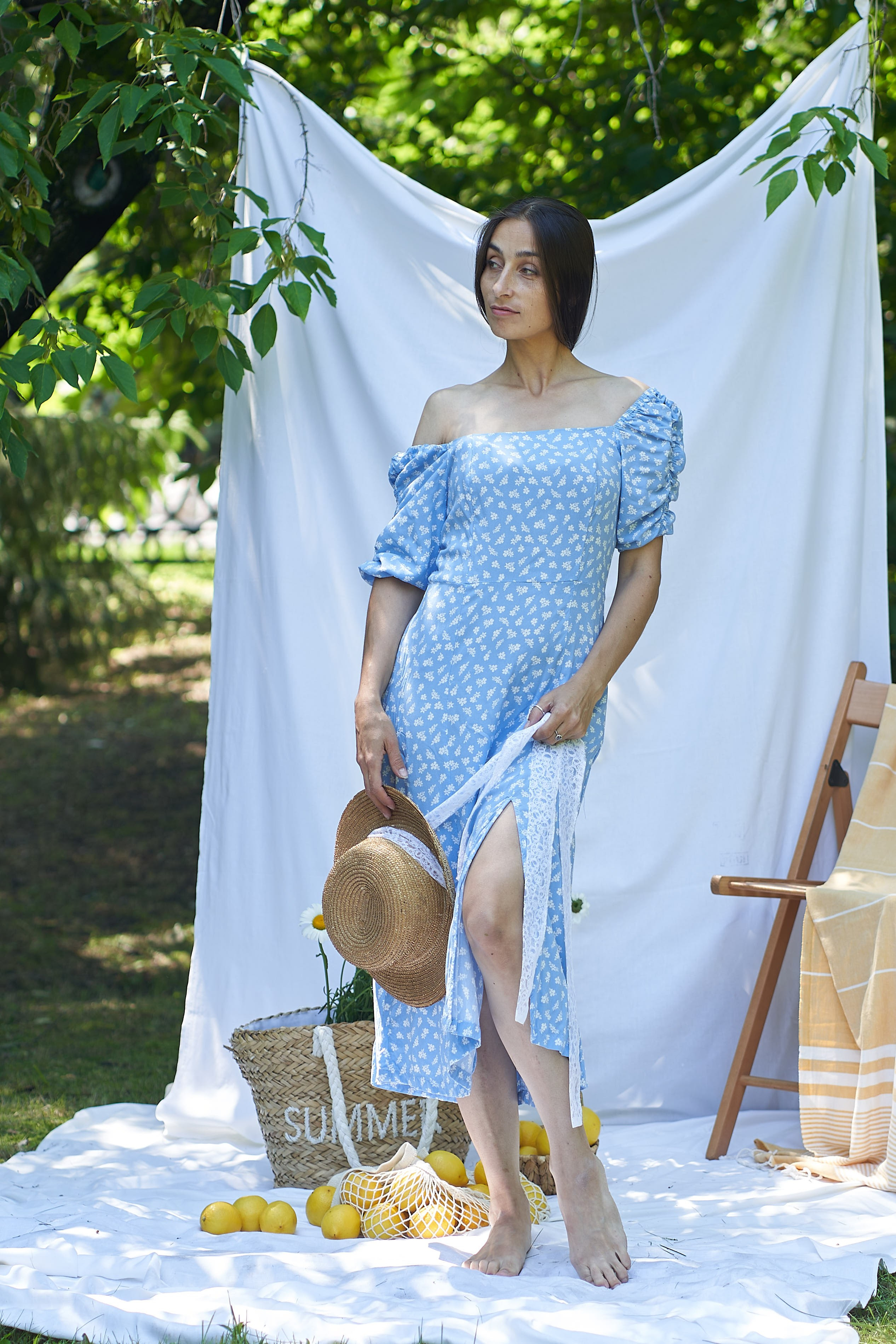 Фотосессия с лимонами. Анна Катасонова