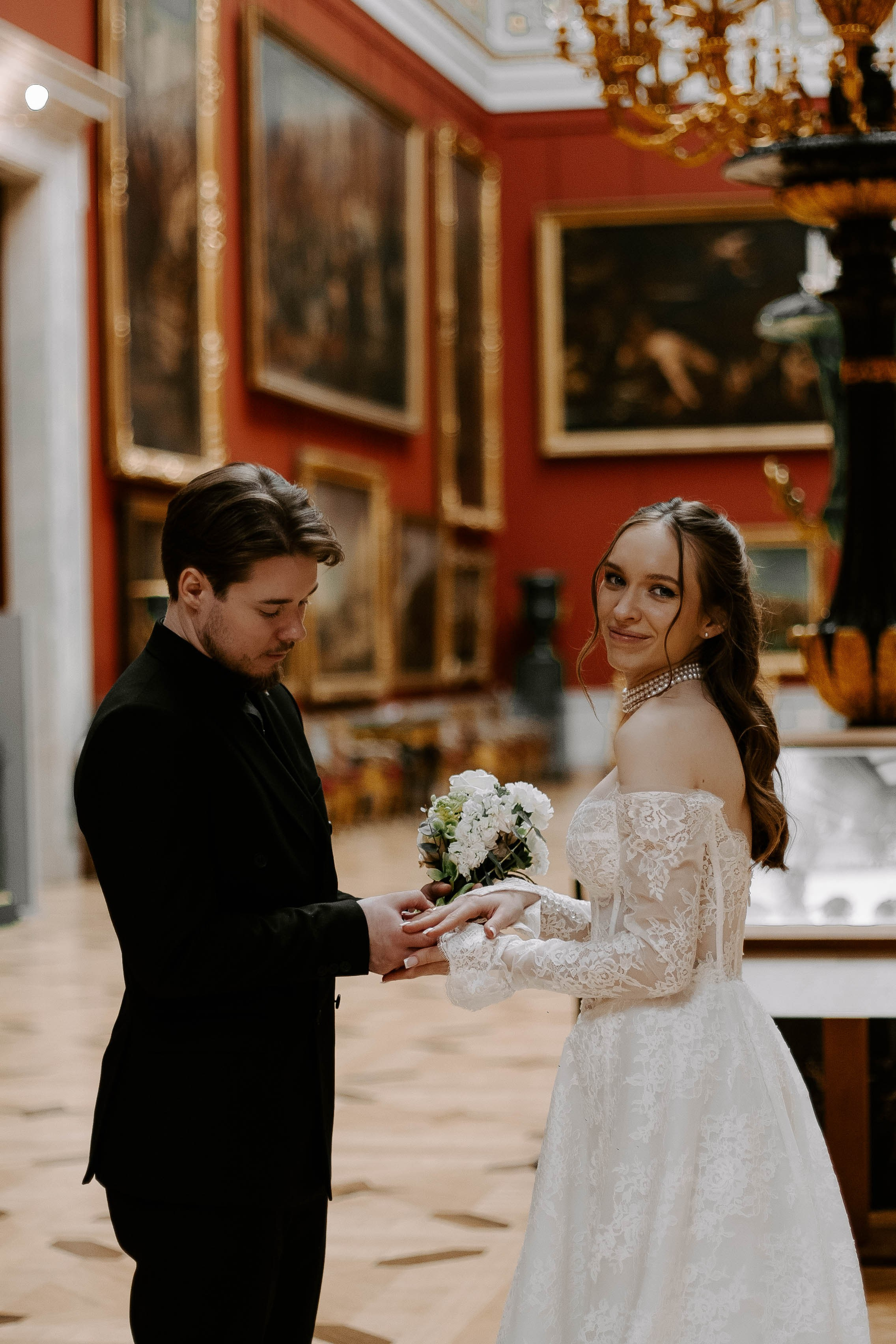 Ольга и Глеб / Эрмитаж. Фотограф Veronika Potaseva