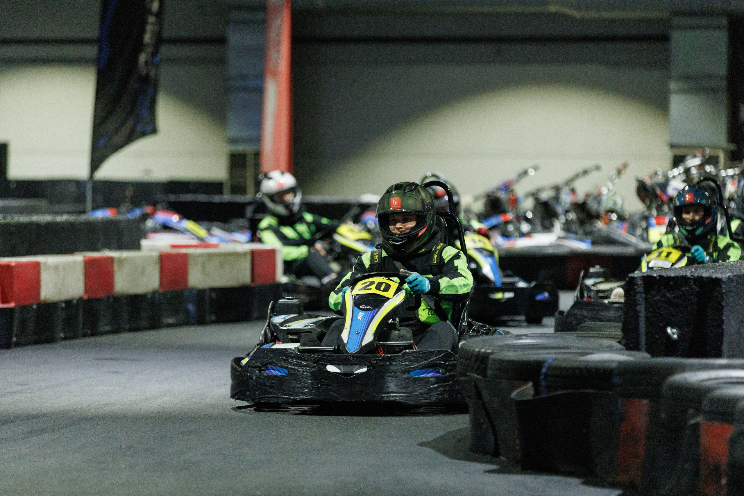 Turba karting hall — корпоративные соревнования. Контент для бизнеса в Екатеринбурге Полдень Медиа