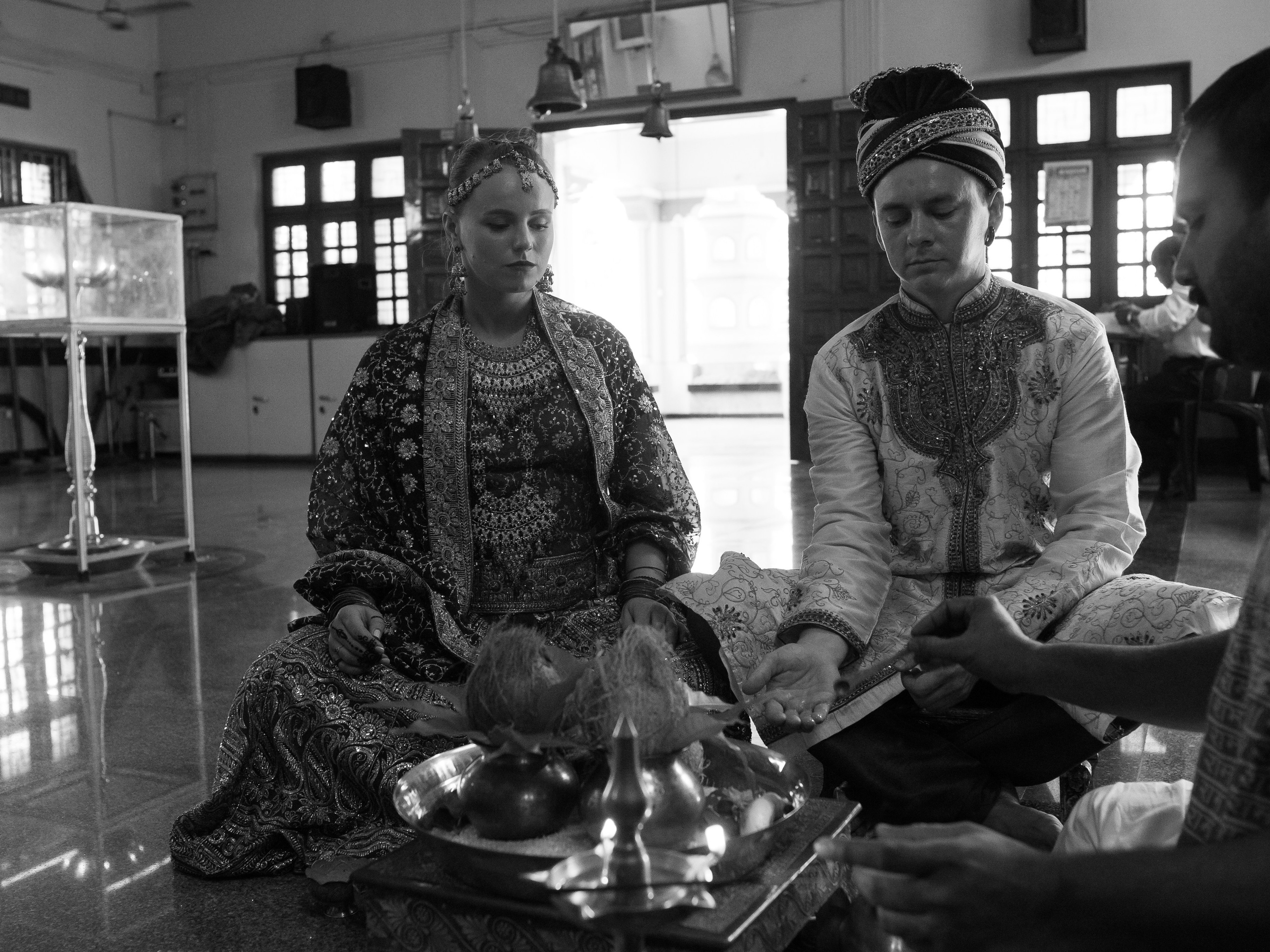 Церемония в индийском храме