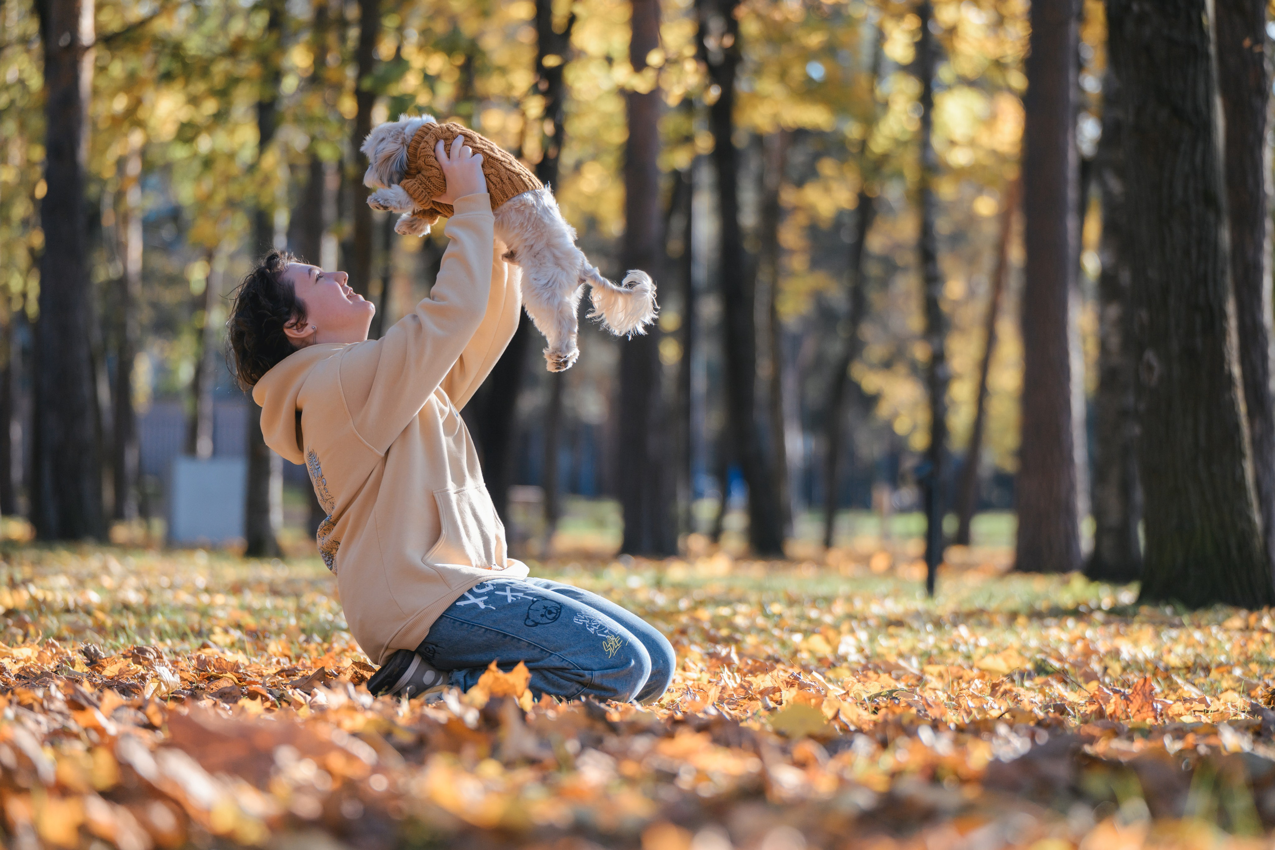 Ирина и Винни. Фотограф Анималист в Москве Анастасия Жучкова