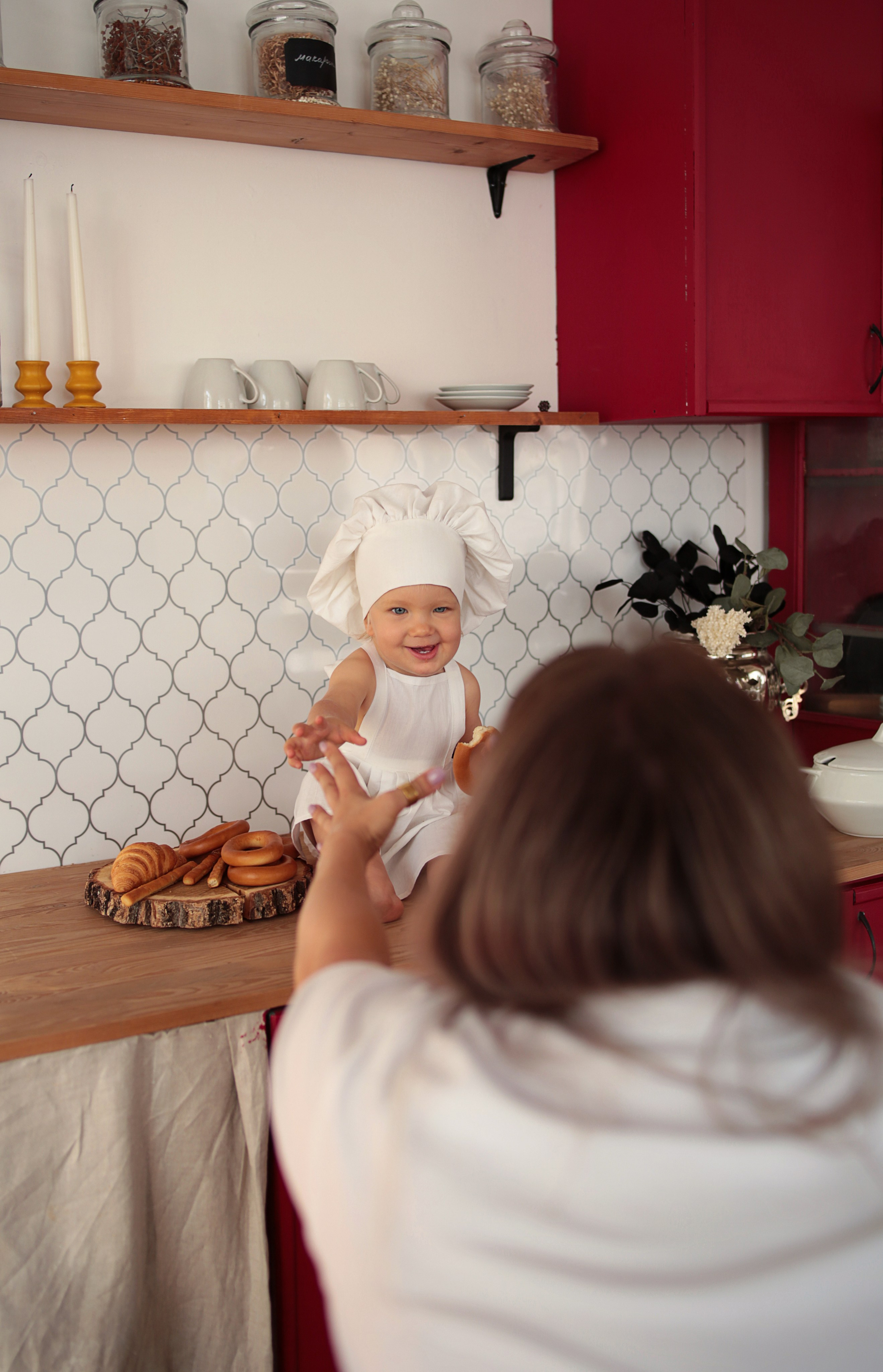 Маленький поваренок. Семейный фотограф в городе Саратове — Анна