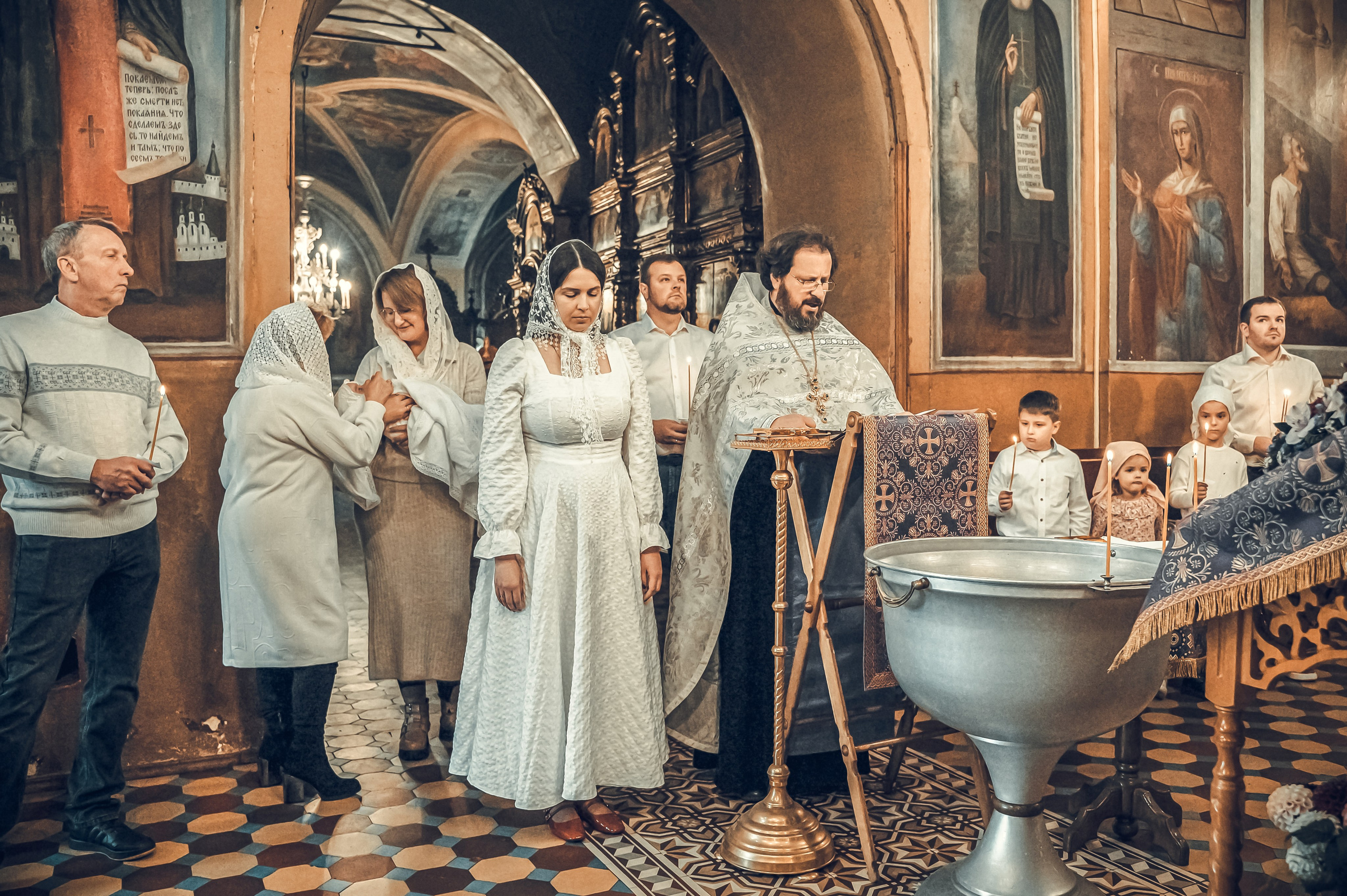Крещение Есении Церковь Рождества Пресвятой Богородицы