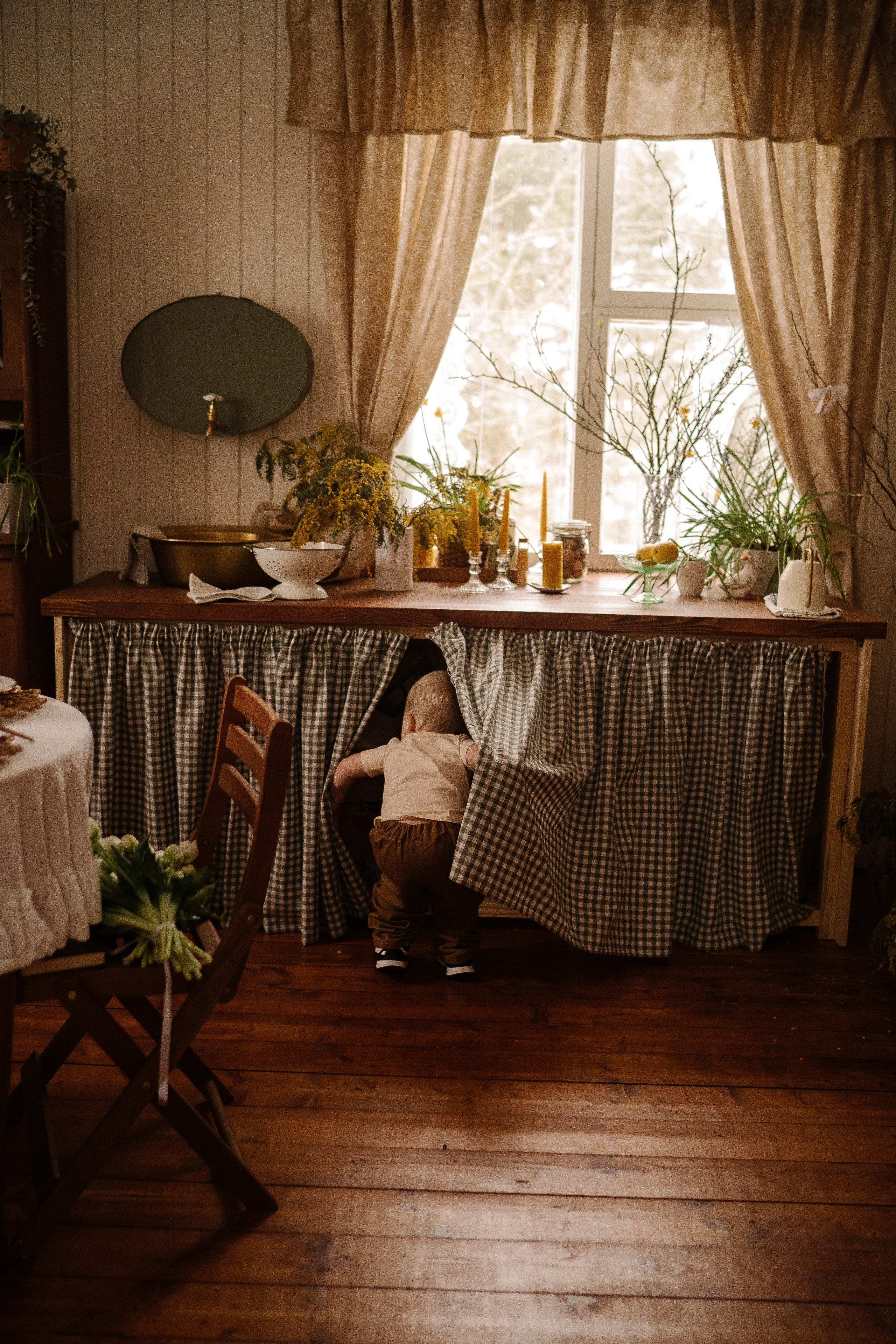 На даче. Искренний фотограф