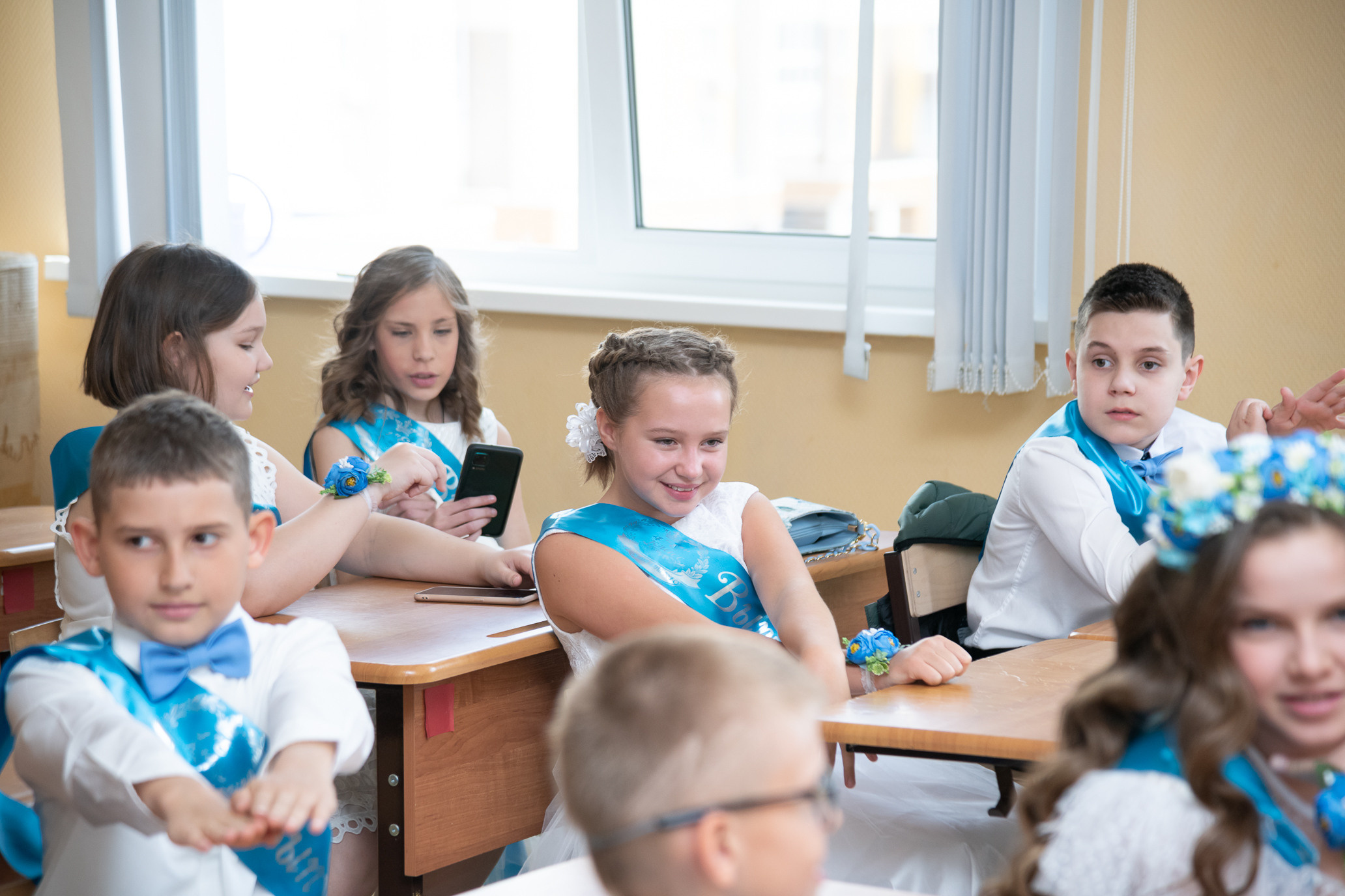 За партой. Фотограф в Москве и Московской области