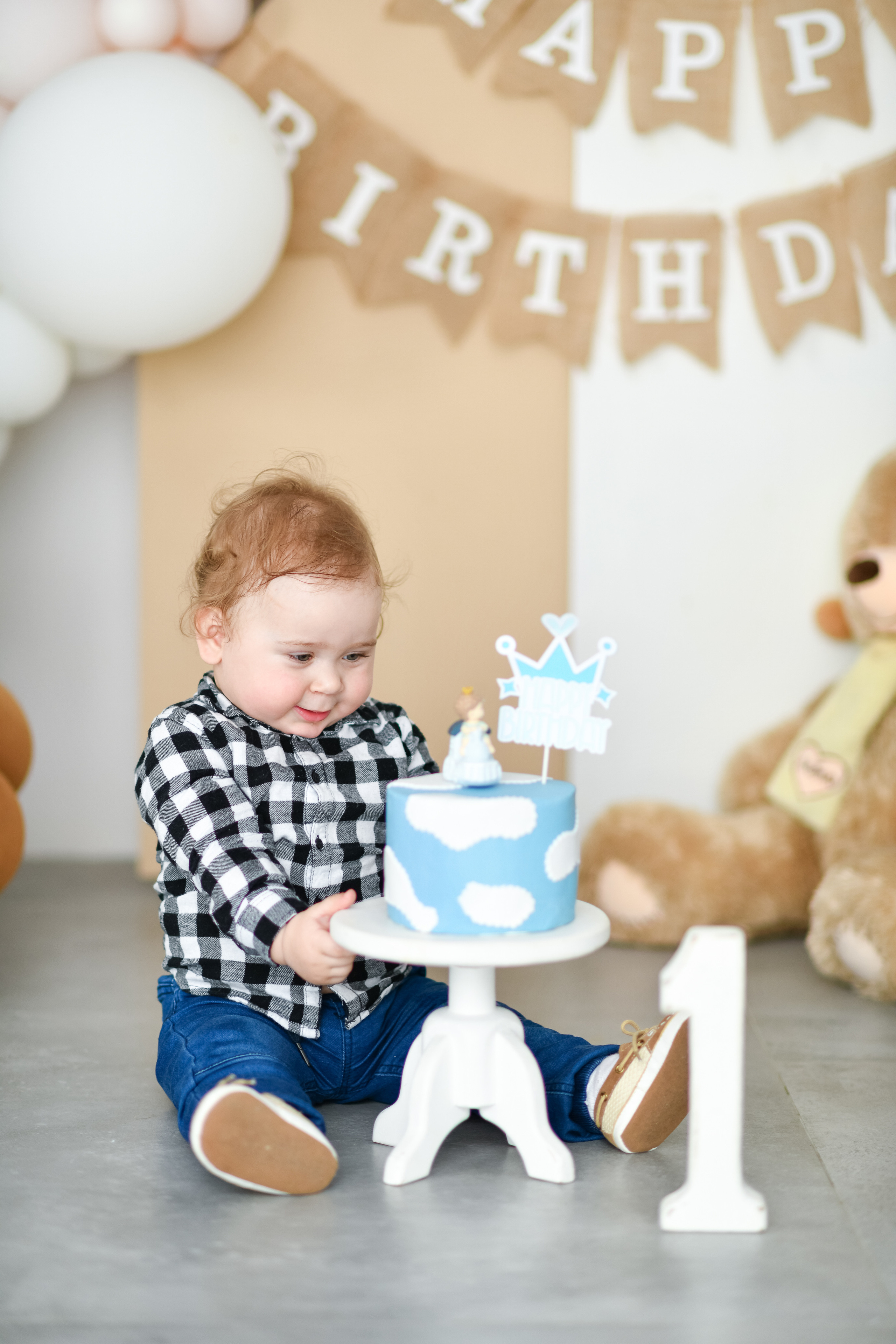 Годик в студии. Фотограф в Москве и Московской области