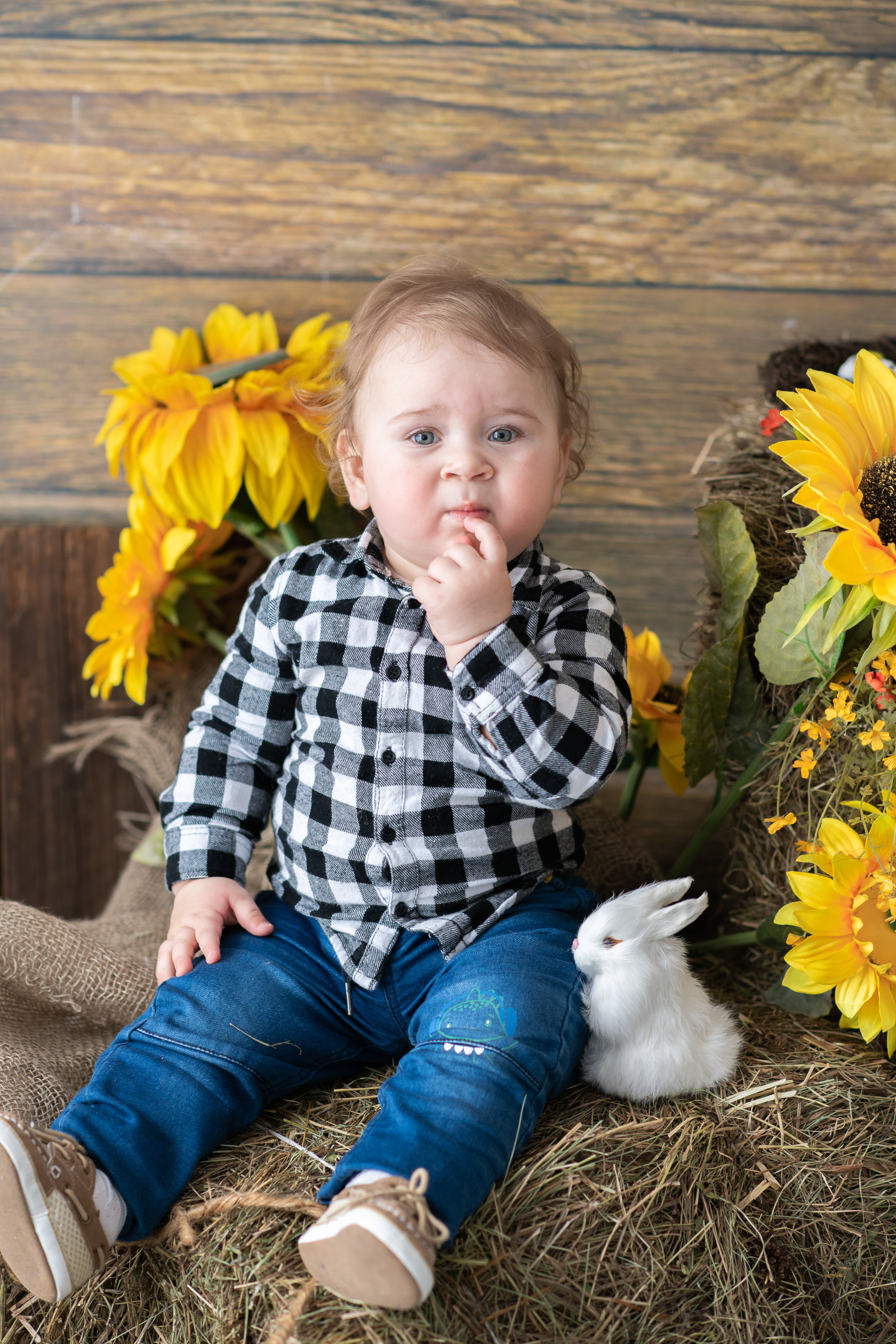Годик в студии. Фотограф в Москве и Московской области