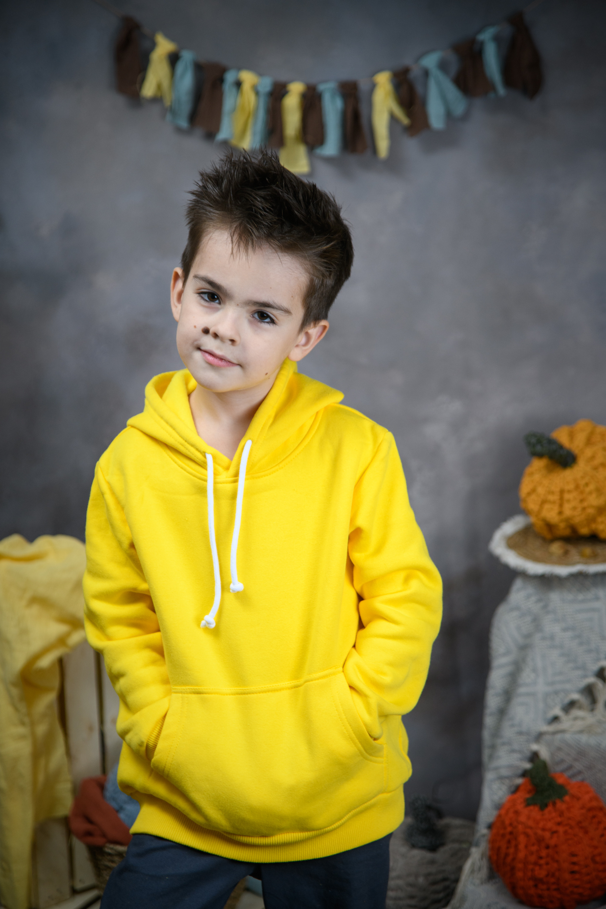 Творческая съемка с тыквами. Фотограф в Москве и Московской области