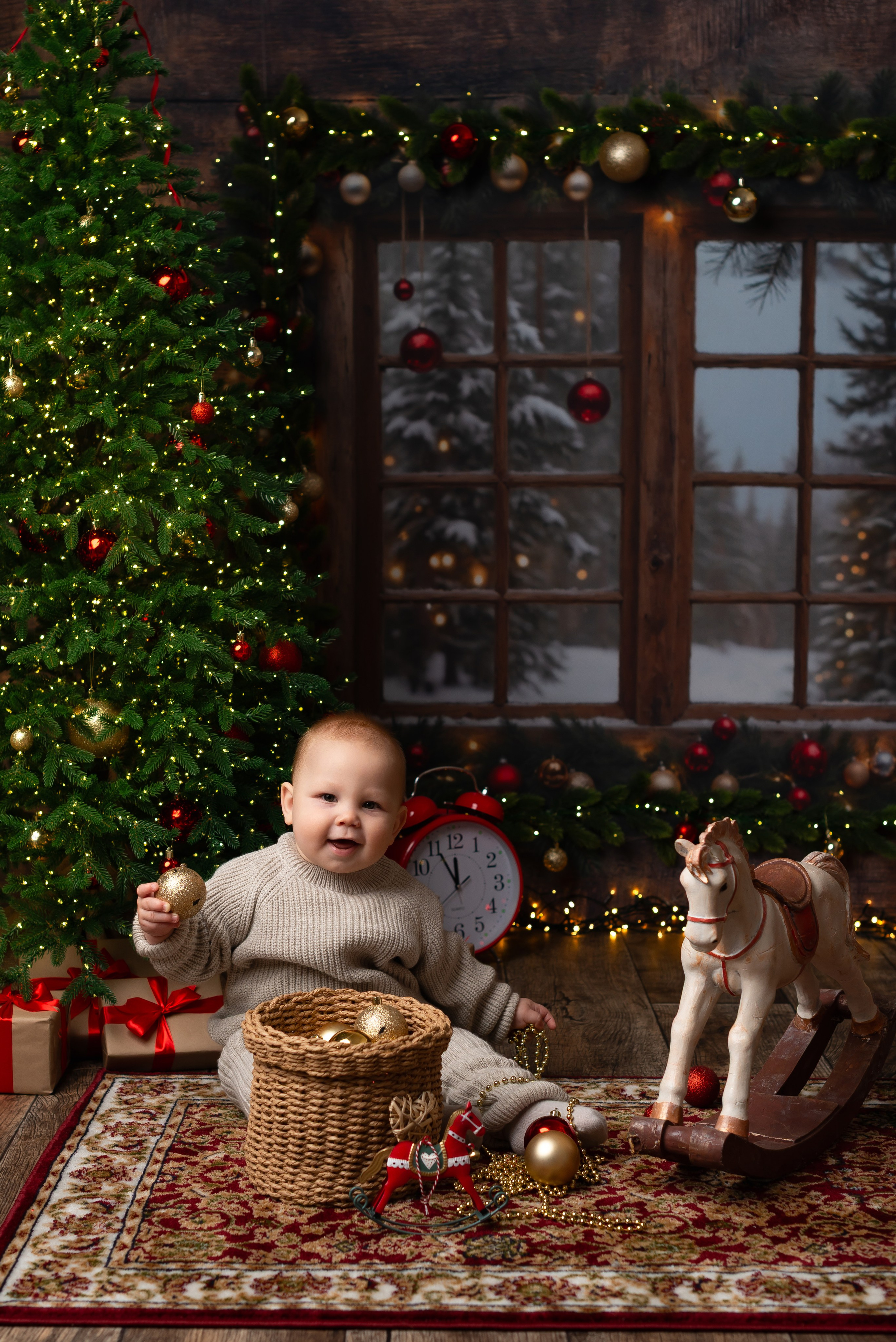 Детская новогодняя фотосессия. Детская фотостудия «Мандаринка» | Детский фотограф Краснодар