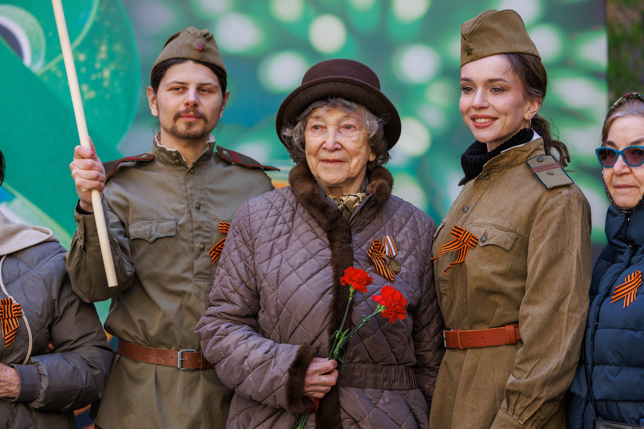 Празднование 9 МАЯ в одном Питерском дворе