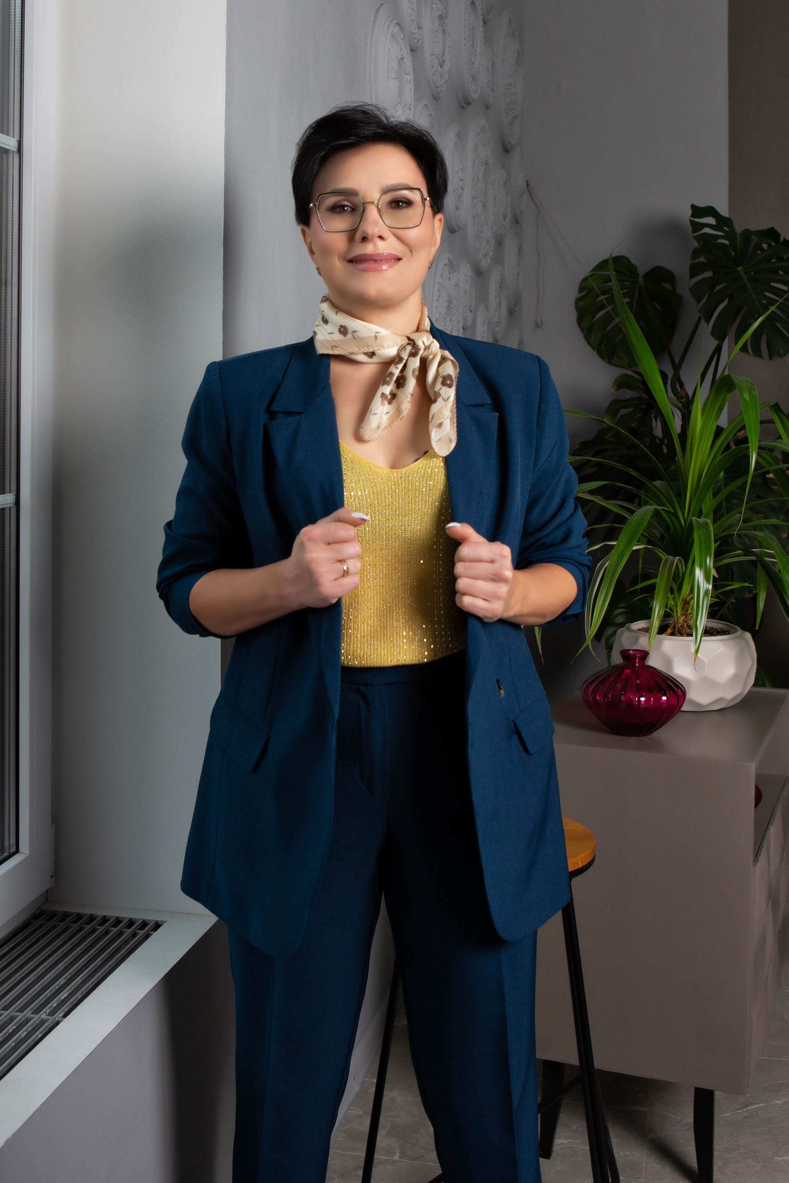 Контент съёмка для ведущей. Главная