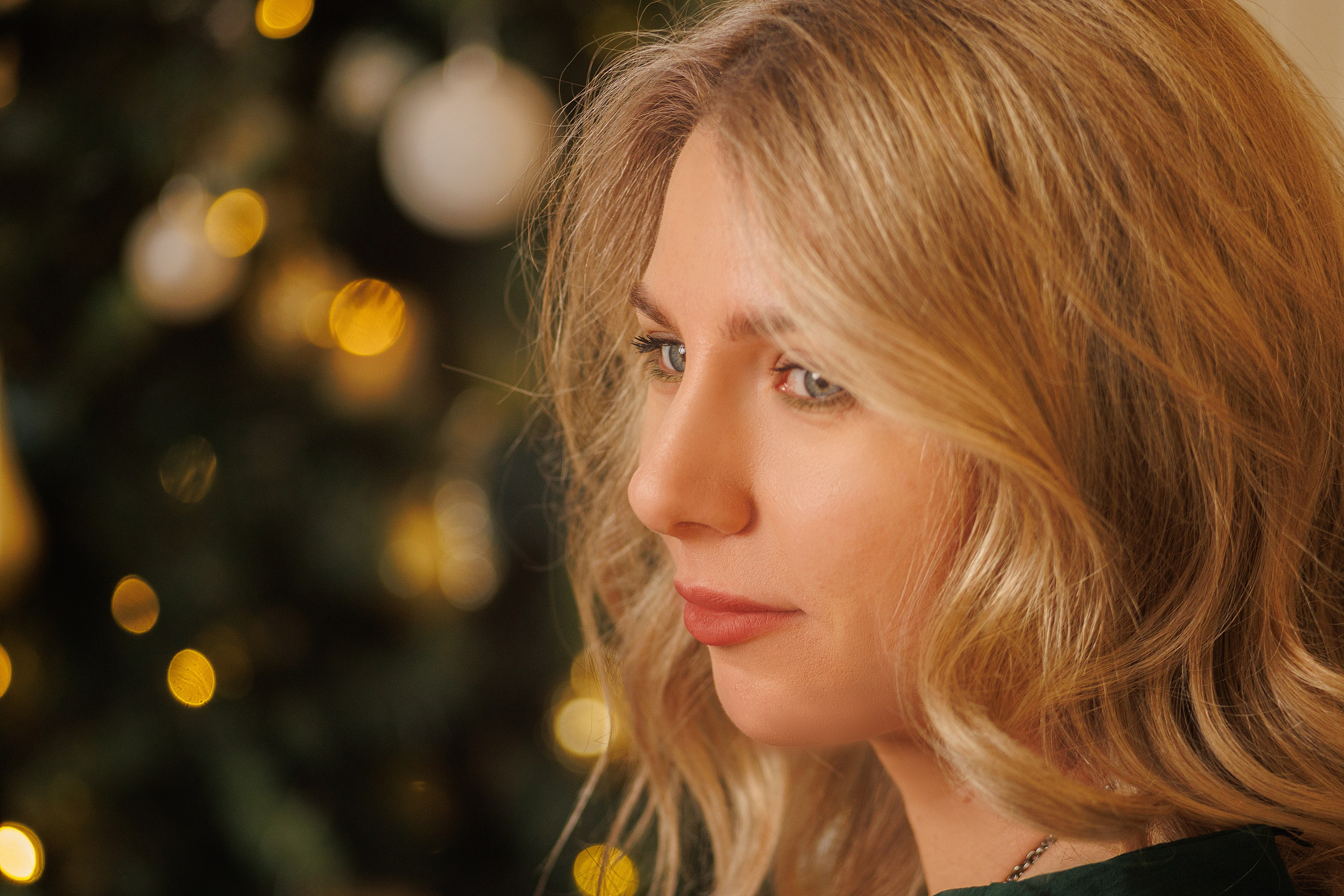 Новогодняя съемка для Олеси. Портретный фотограф в Москве Екатерина Богдасарова