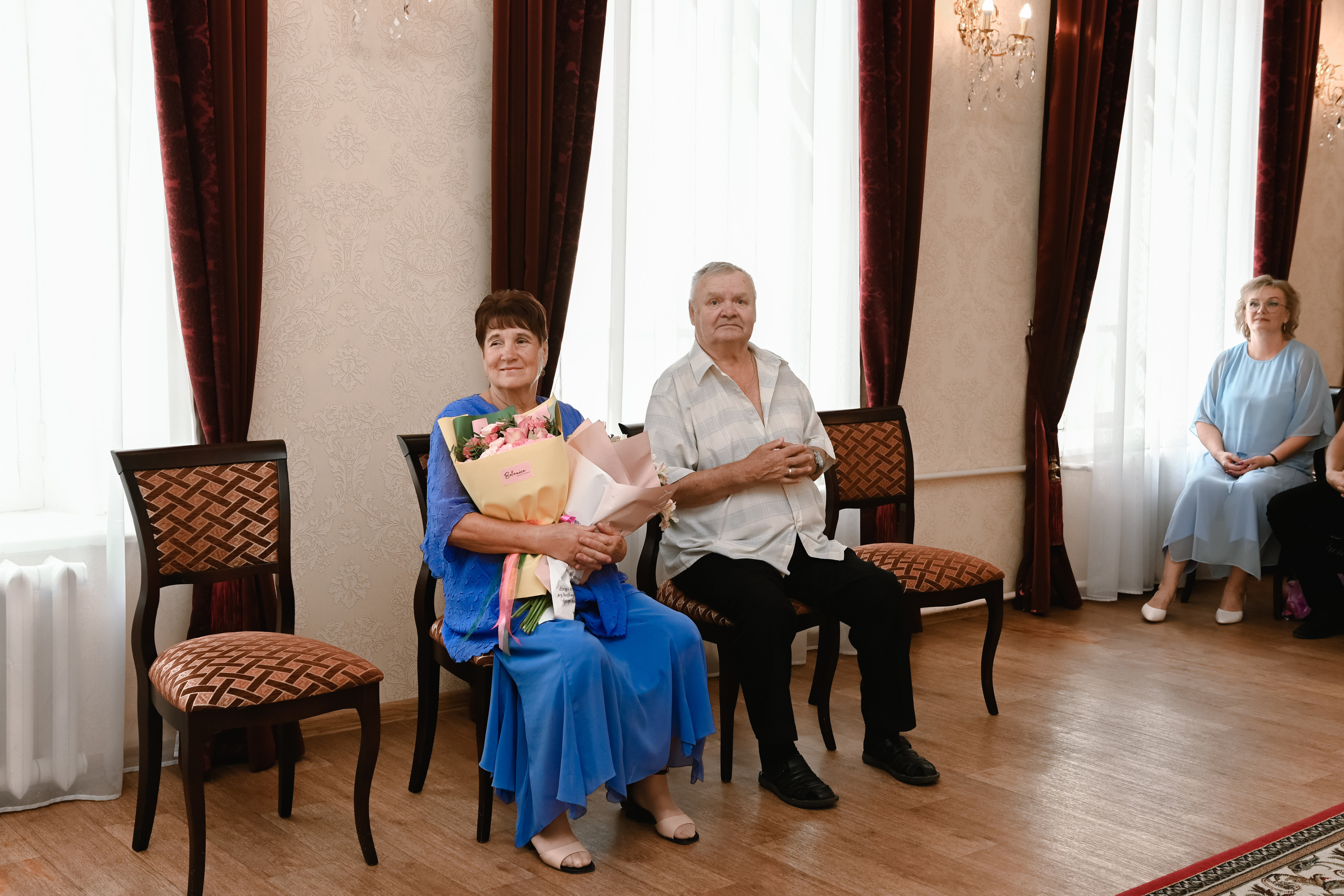 Золотая свадьба Ивана и Татьяны. Семейный и свадебный фотограф в Ельце Юлия Дякина