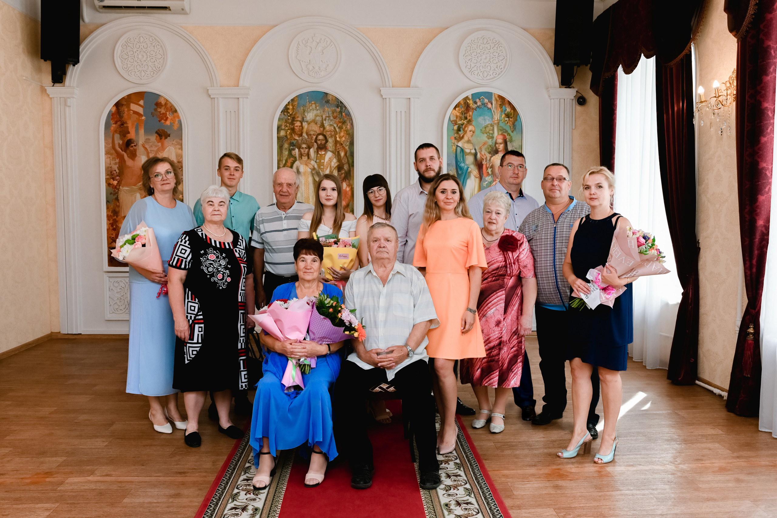 Золотая свадьба Ивана и Татьяны. Семейный и свадебный фотограф в Ельце Юлия Дякина