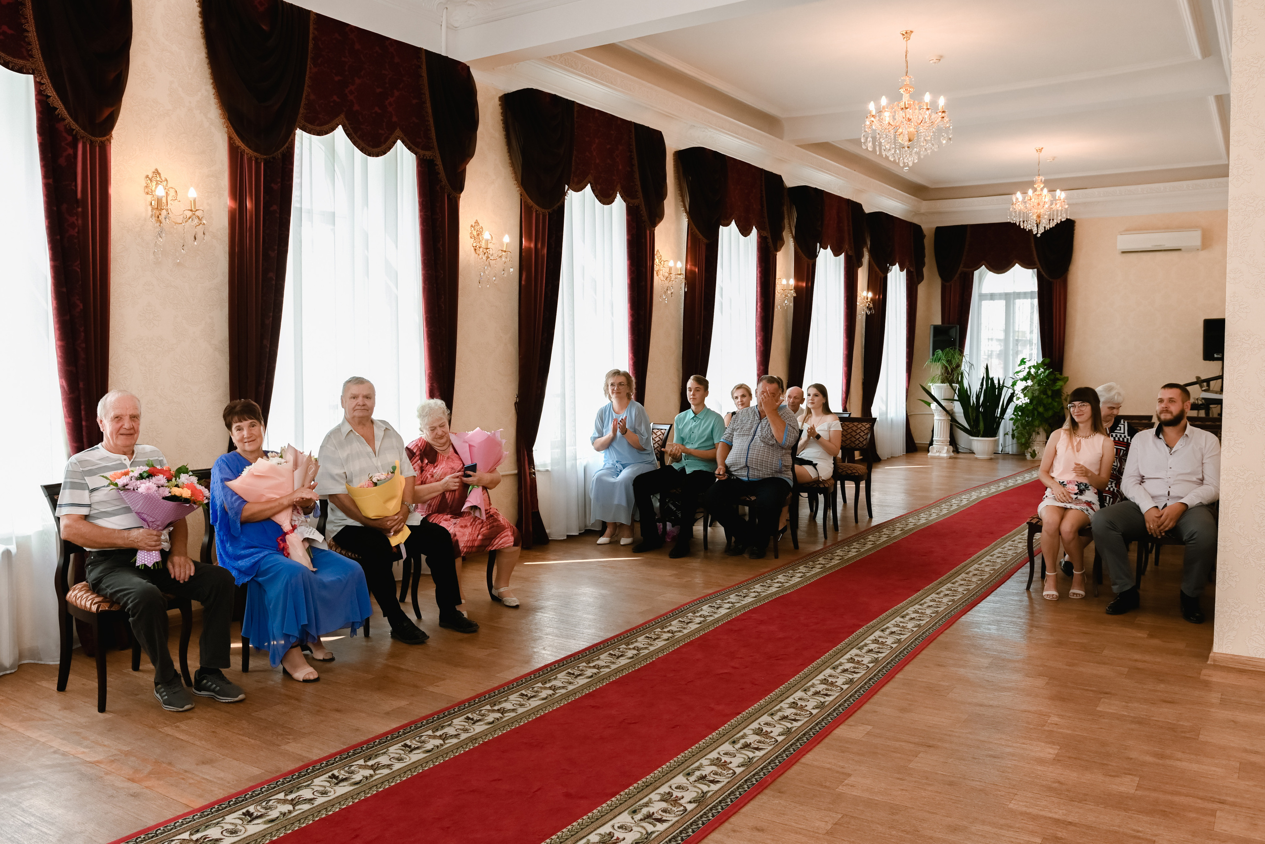 Золотая свадьба Ивана и Татьяны. Семейный и свадебный фотограф в Ельце Юлия Дякина