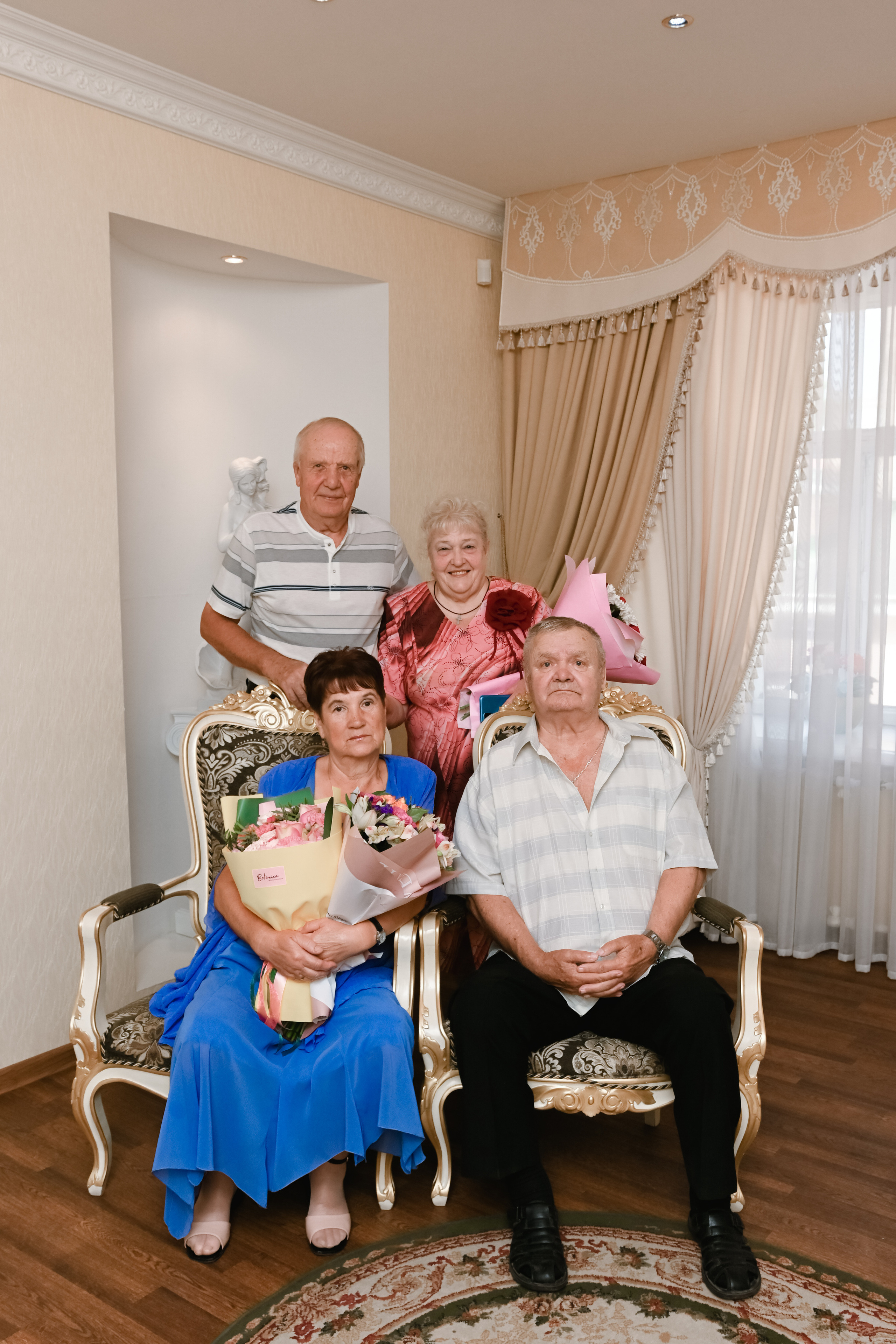 Золотая свадьба Ивана и Татьяны. Семейный и свадебный фотограф в Ельце Юлия Дякина