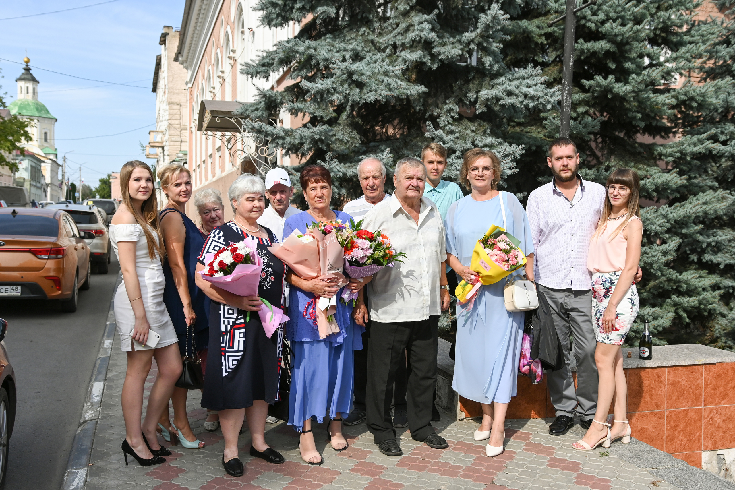 Золотая свадьба Ивана и Татьяны. Семейный и свадебный фотограф в Ельце Юлия Дякина