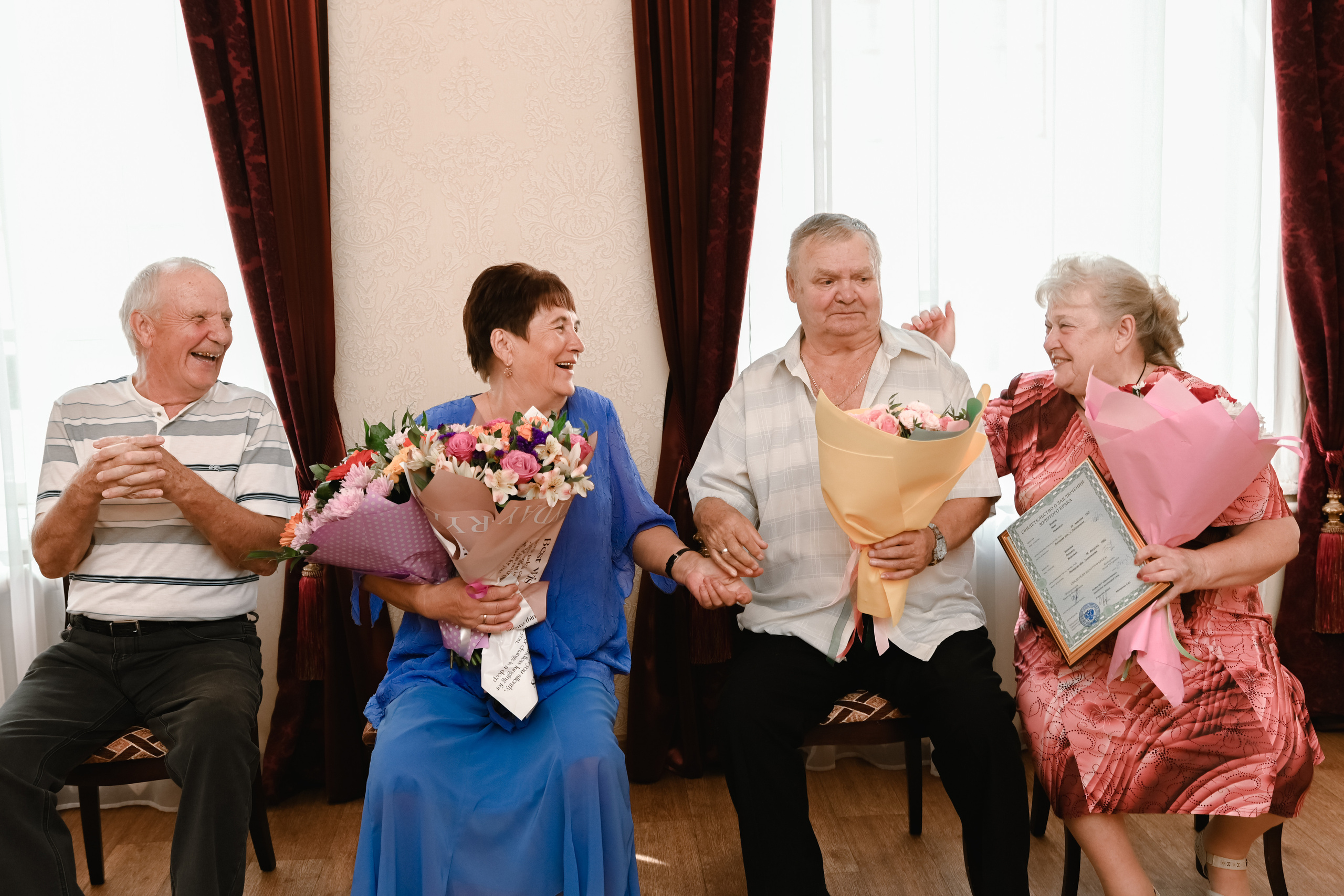 Золотая свадьба Ивана и Татьяны. Семейный и свадебный фотограф в Ельце Юлия Дякина